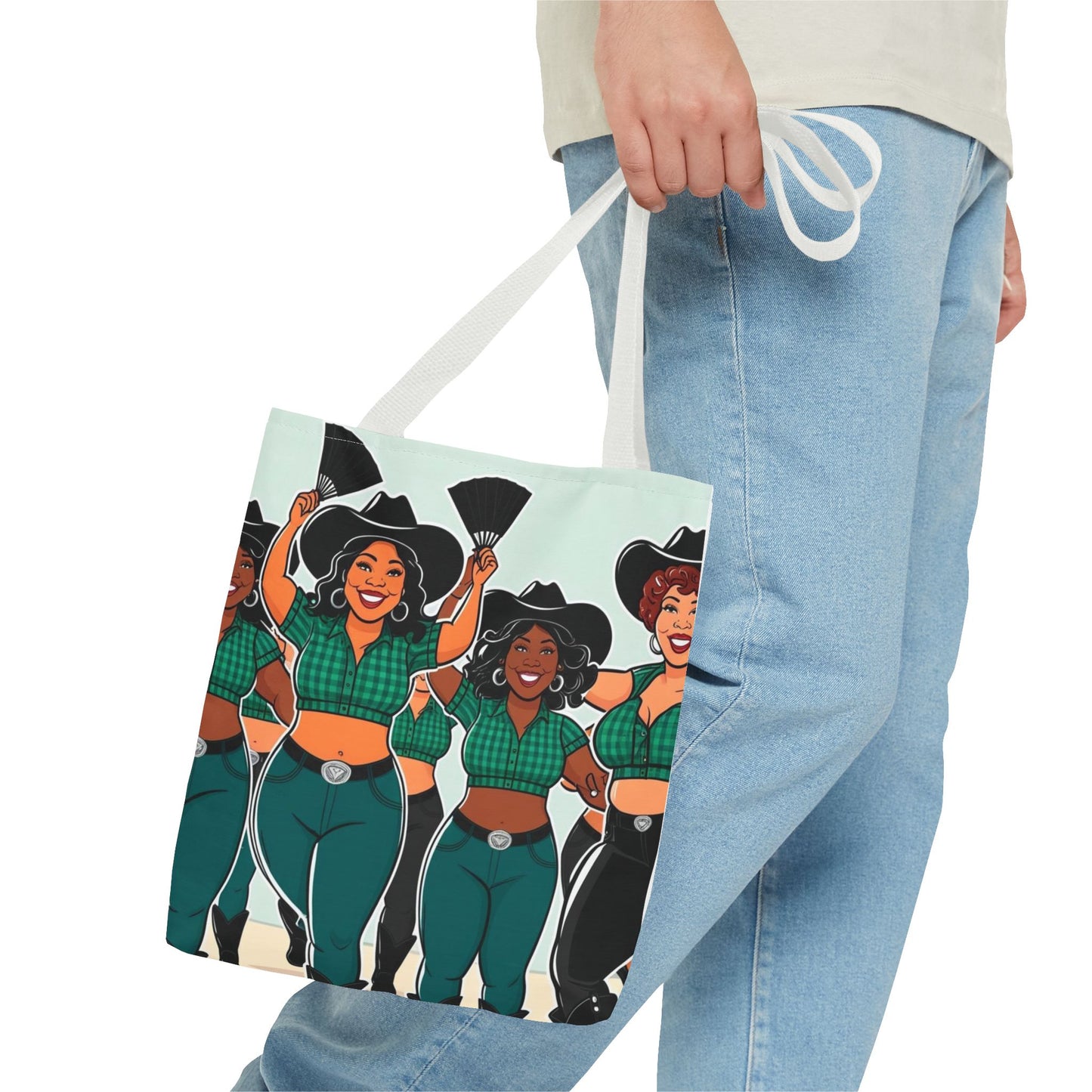 Group Dancers Tote Bag