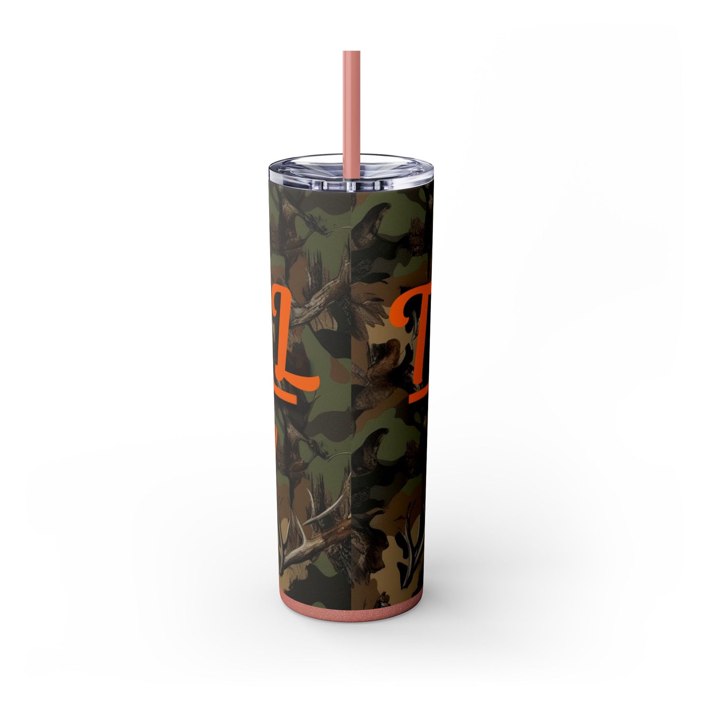 Trail That Way Skinny Tumbler with Straw, 20oz