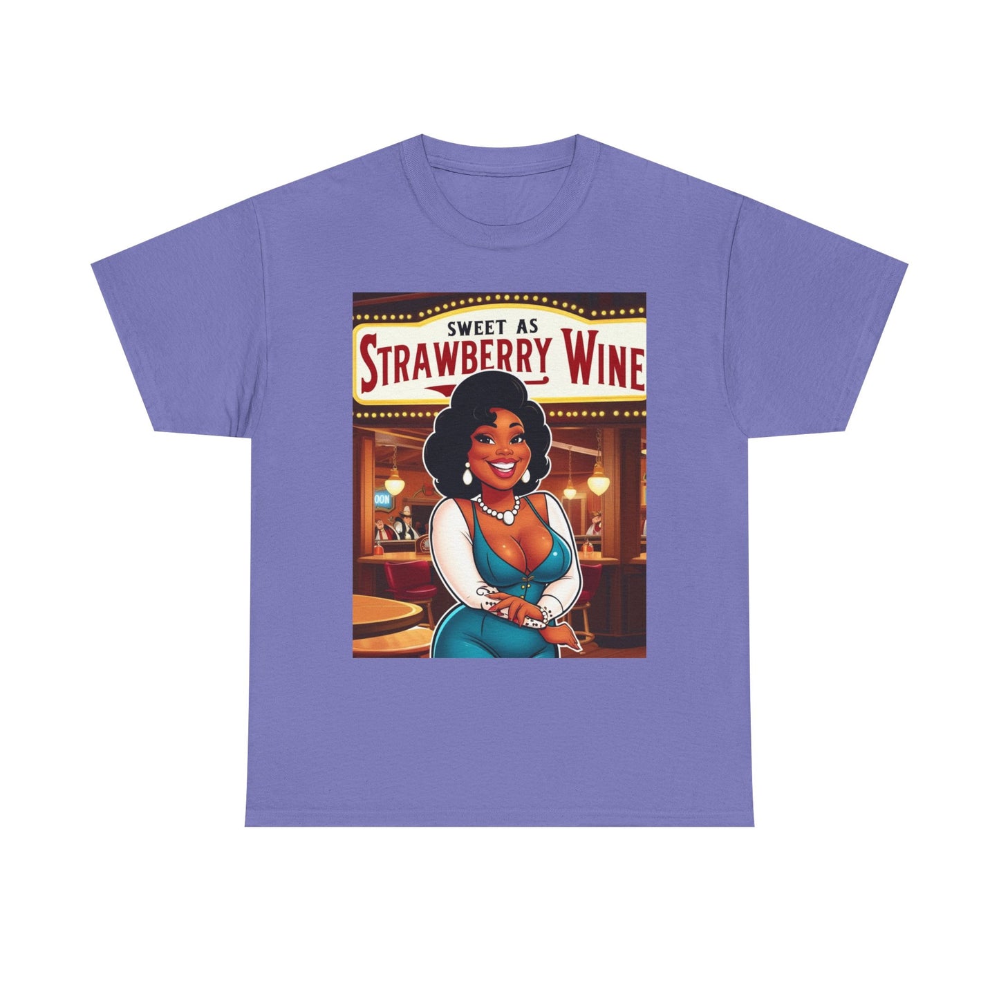 Sweet as Strawberry Wine Unisex Cotton Tee