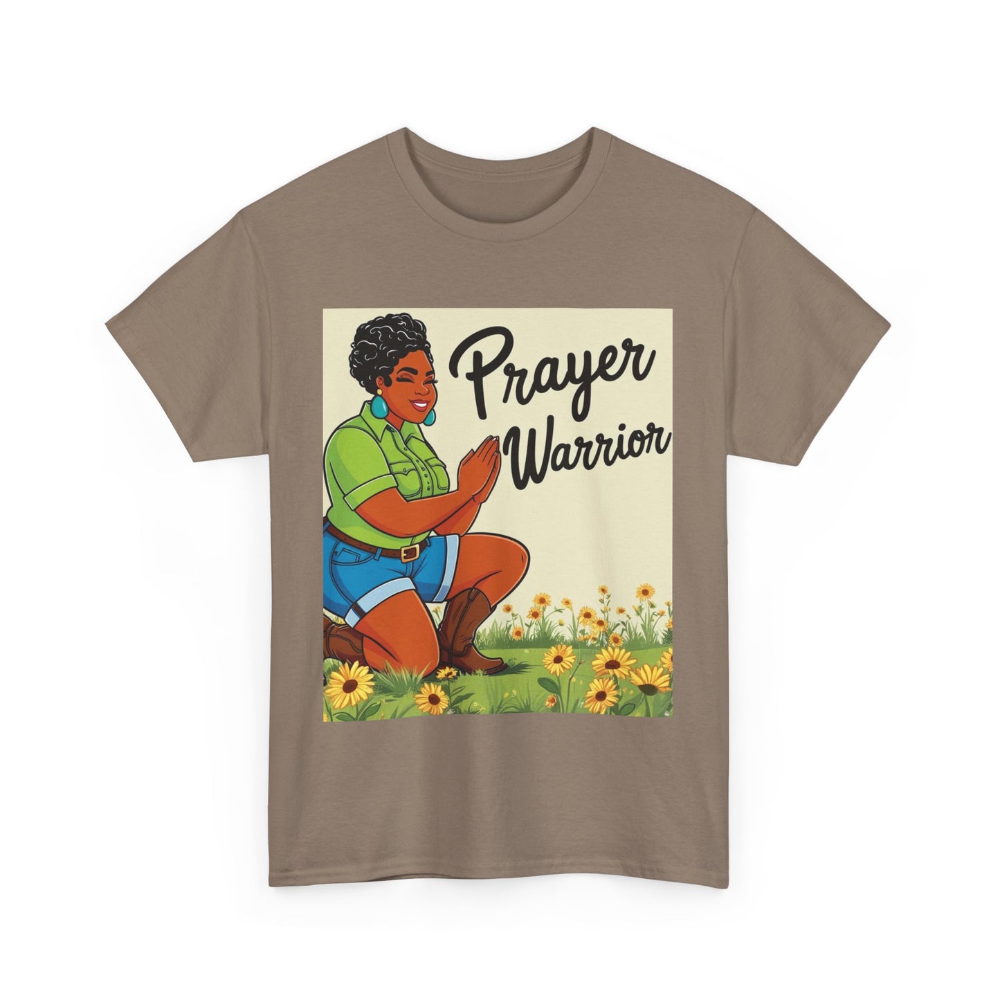 Prayer Warrior Unisex Cotton Tee
