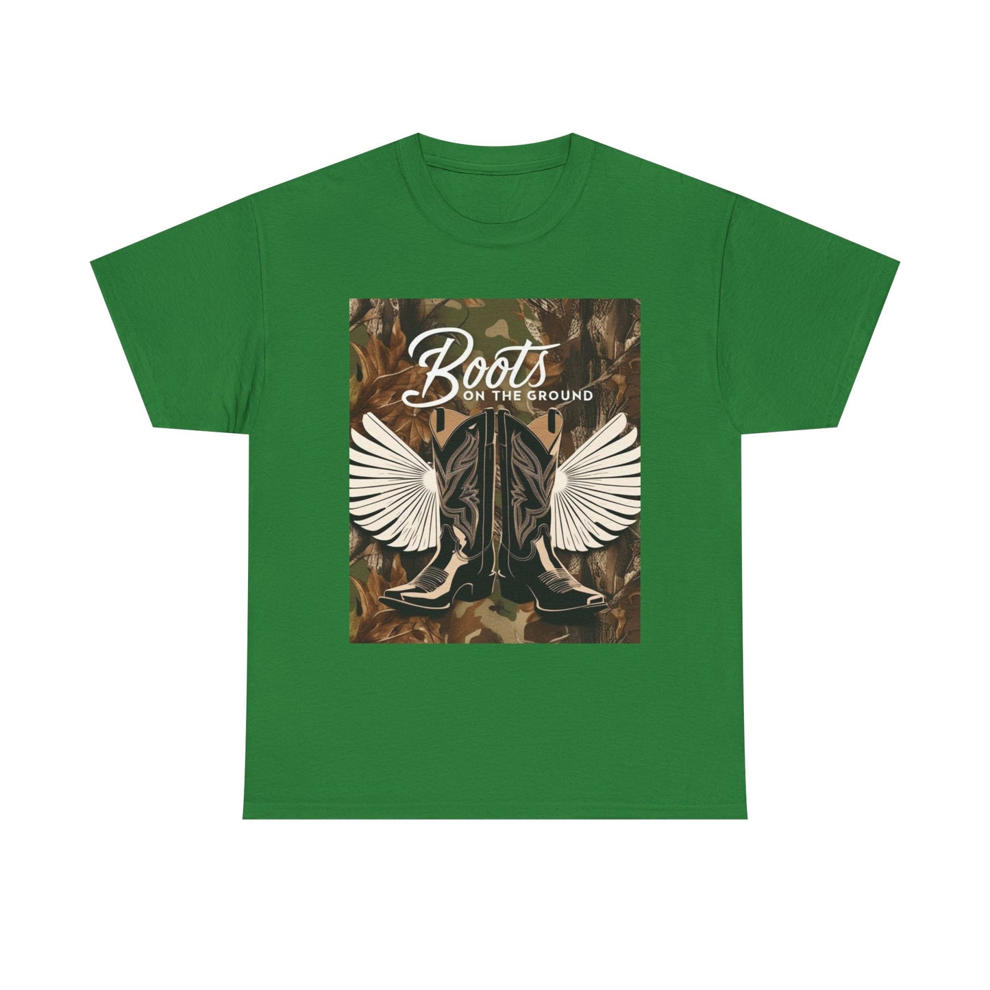 Boots On The Ground Unisex Cotton Tee 2-More Colors