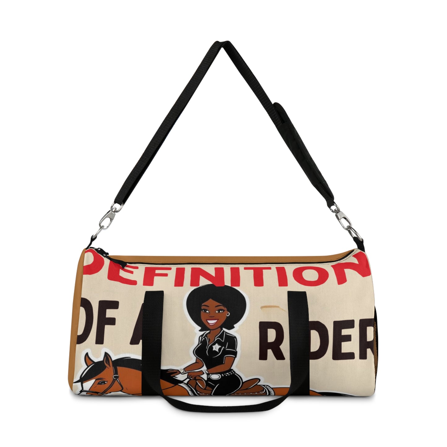 Definition of a Rider Duffel Bag - Perfect for Travel and Gym