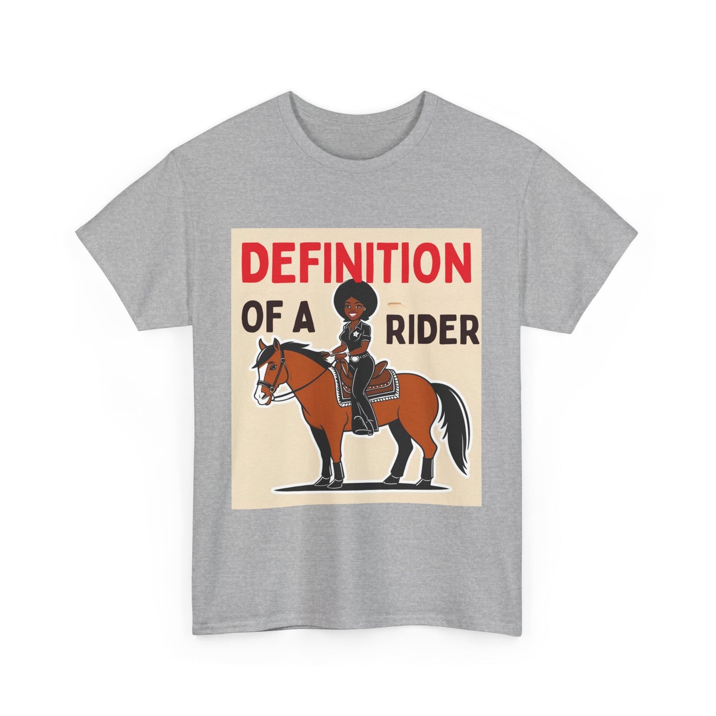 Definition of a Rider Unisex  Cotton Tee