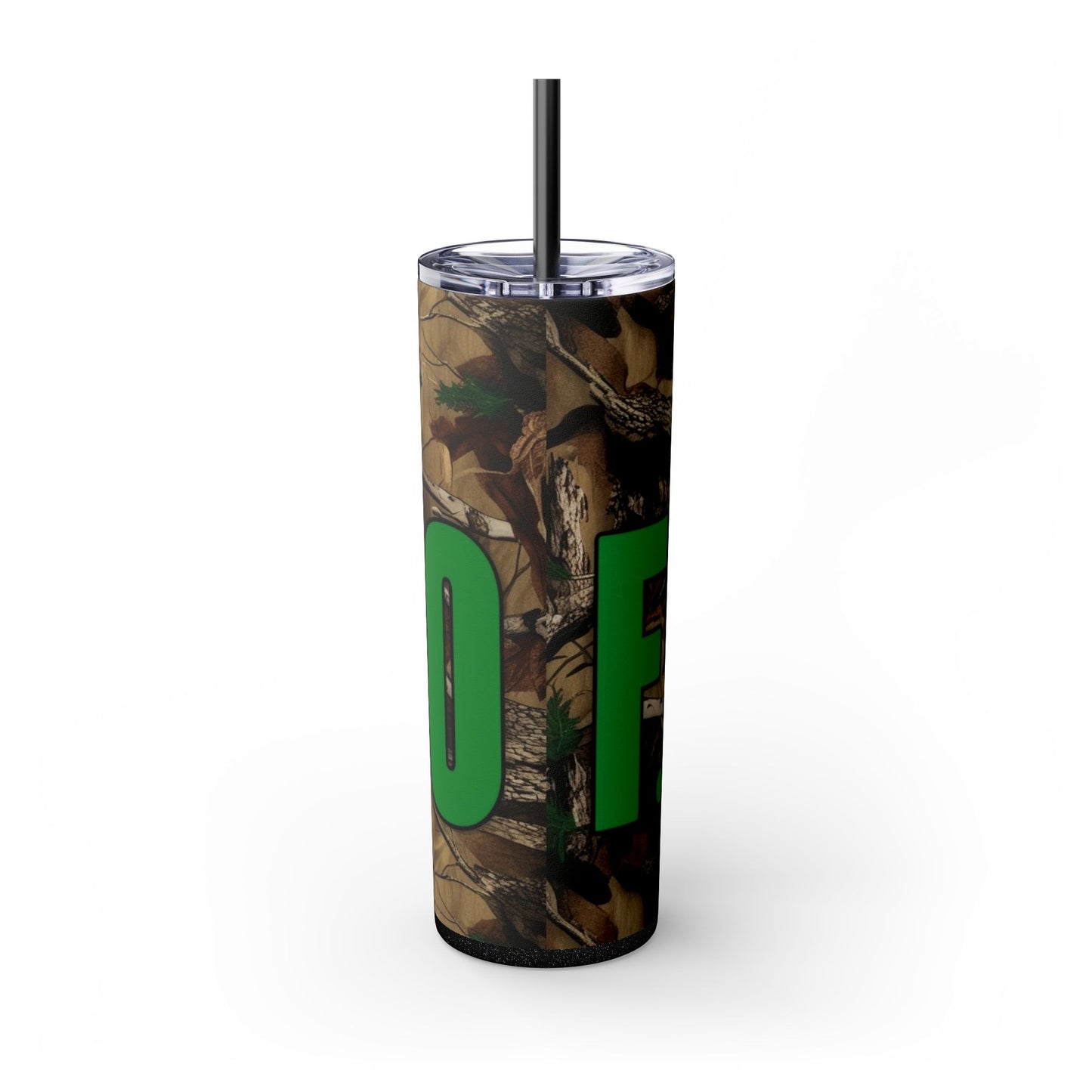 Don't F.A.F.O. Skinny Tumbler with Straw 20oz