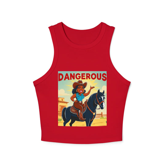 Dangerous Cowgirl Racer Tank Top