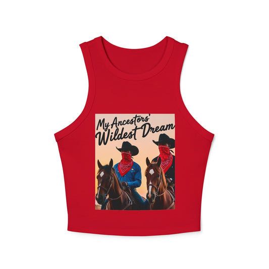 Pay Homage Women's Micro Rib Racer Tank Top