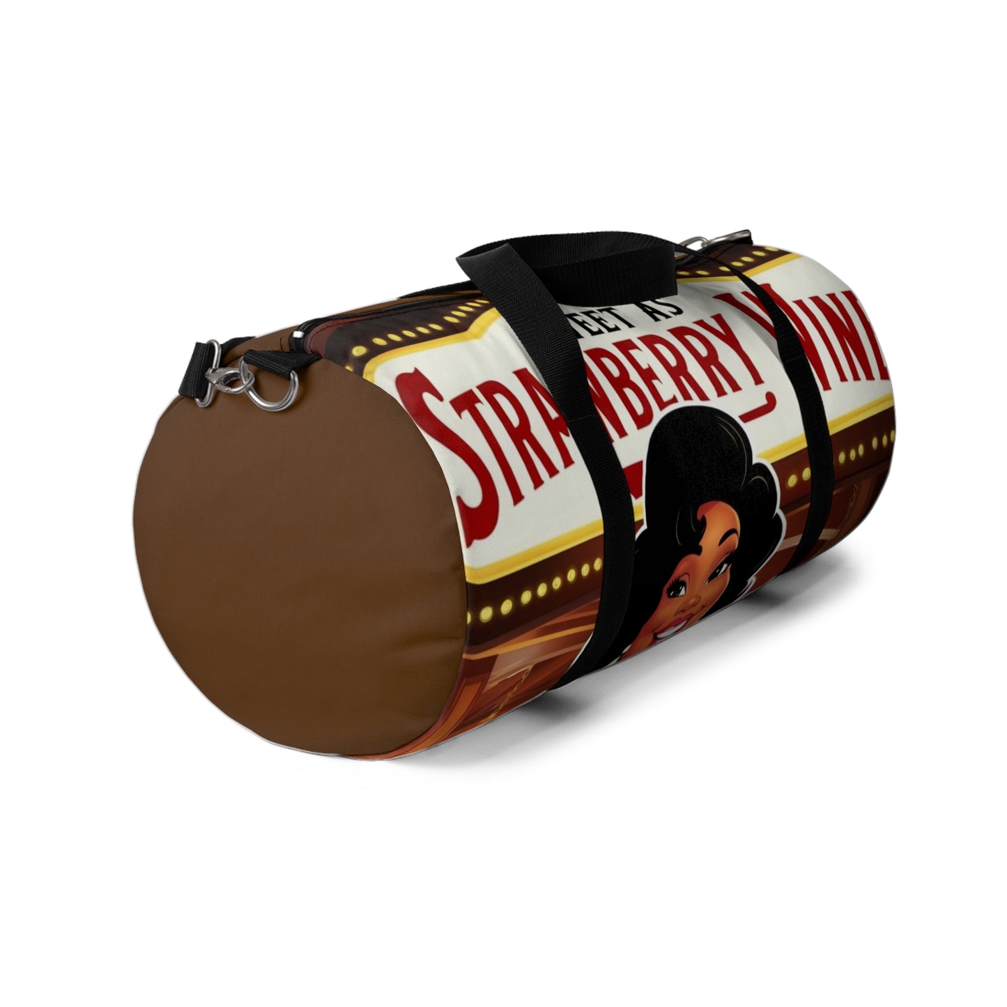 Sweet as Strawberry Wine Duffel Bag