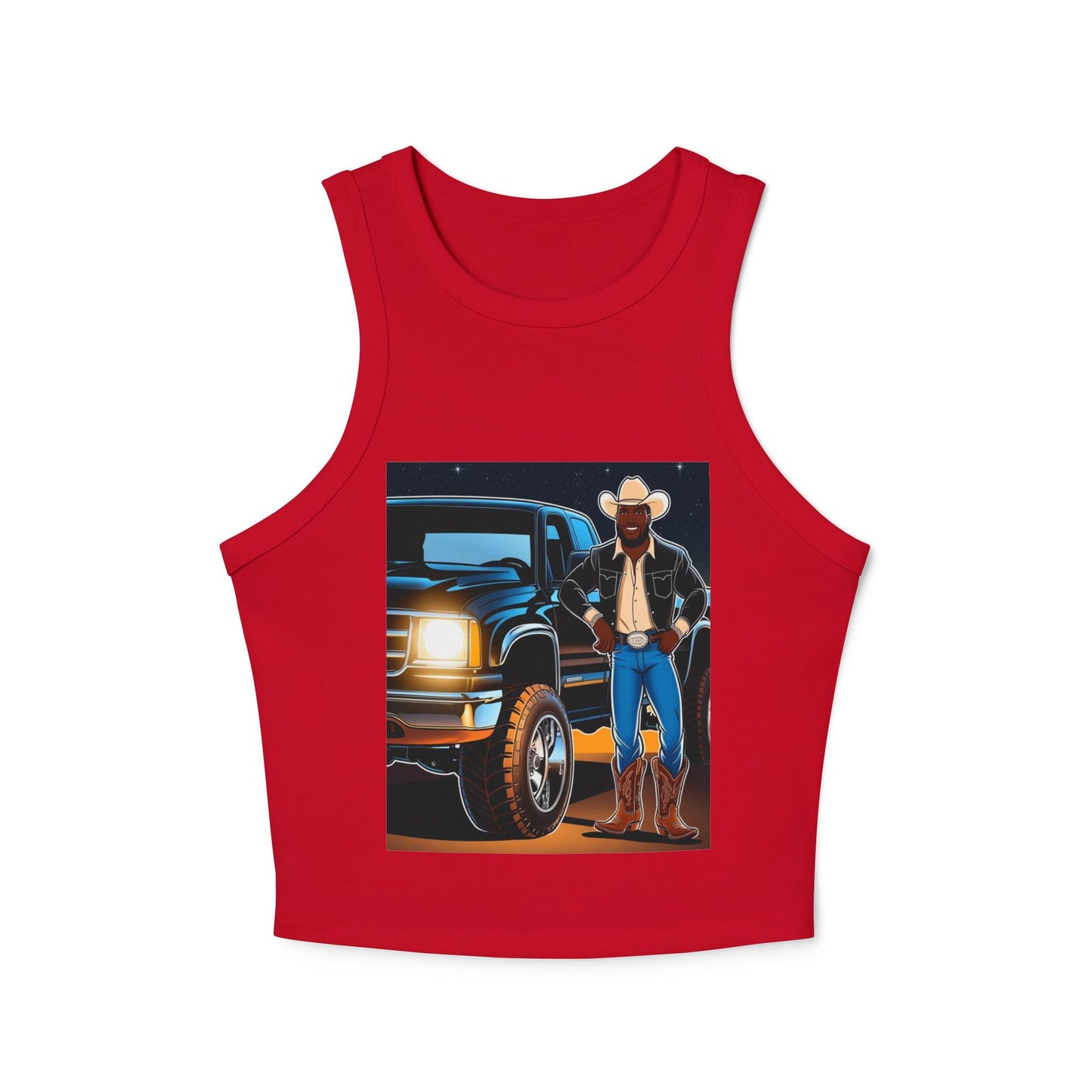 Don't Touch My Truck  Racer Tank Top