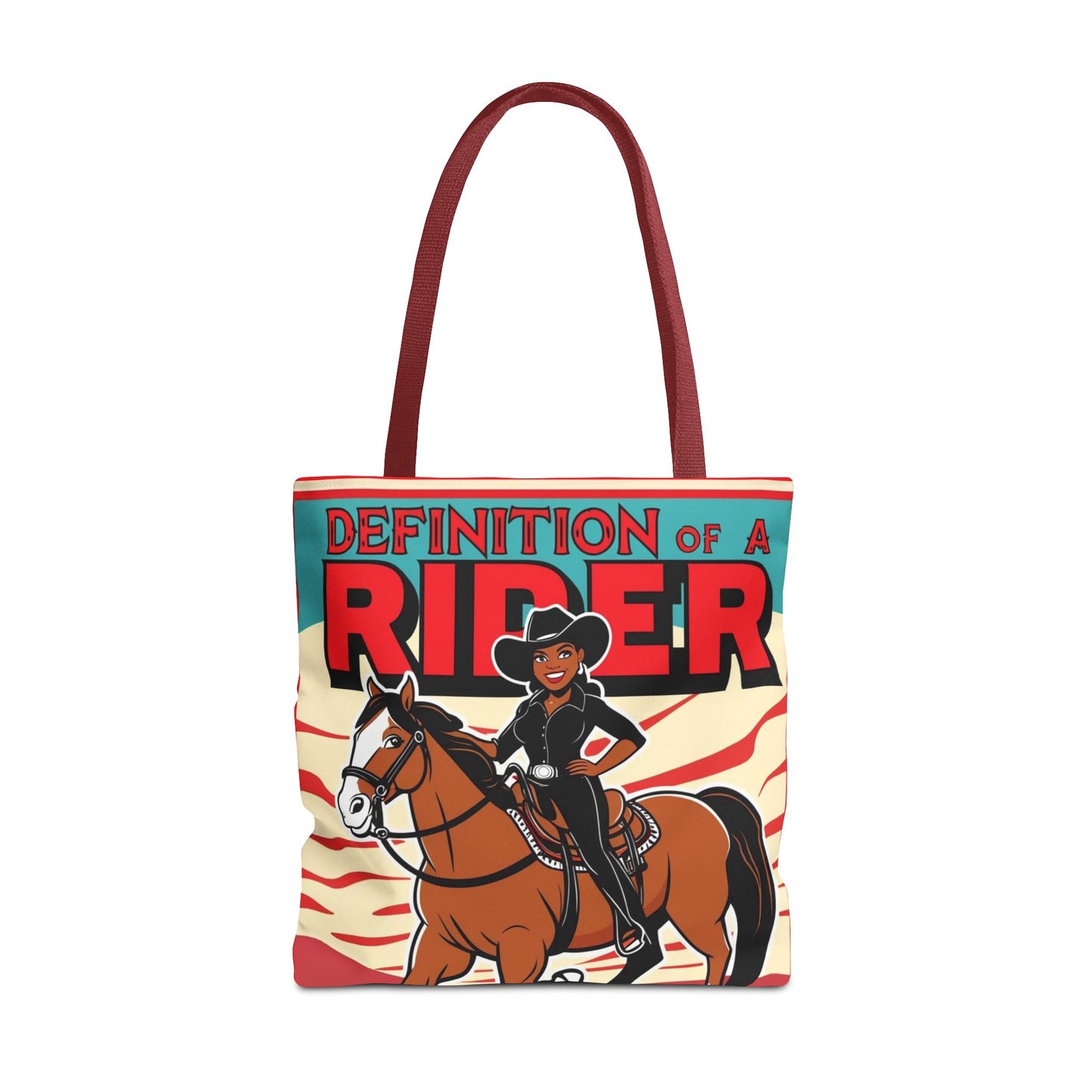Definition of a Rider Tote Bag