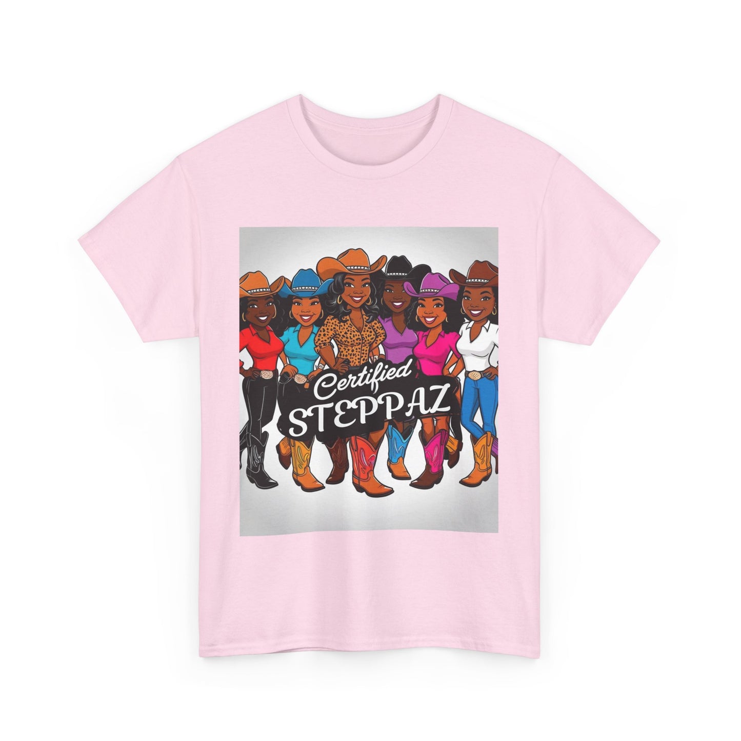 Certified Steppaz Unisex Cotton Tee 3-EVEN More Colors