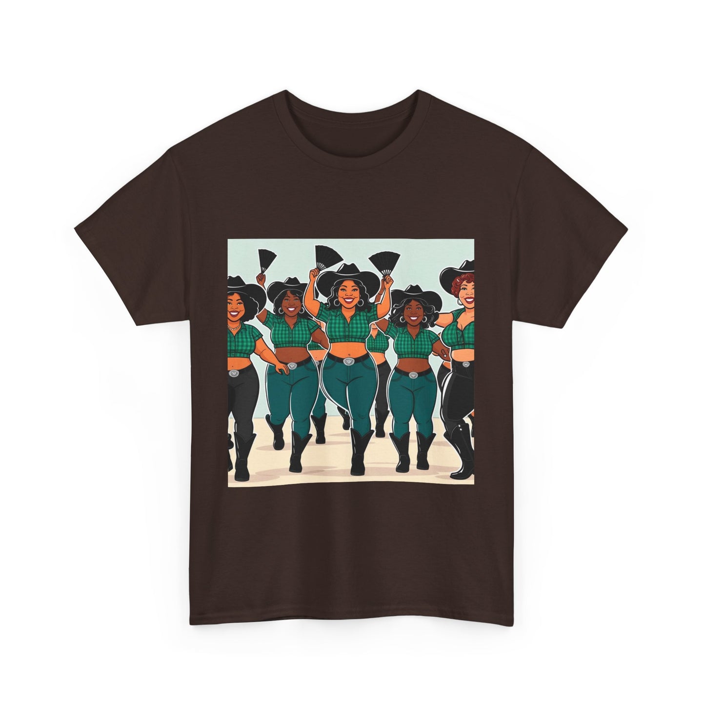 Group Dancers Tee - Unisex Cotton Shirt