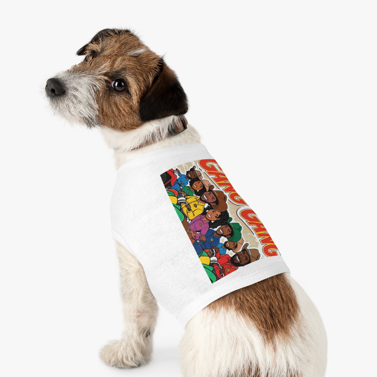 Group ATV Cartoon Pet Tank Top