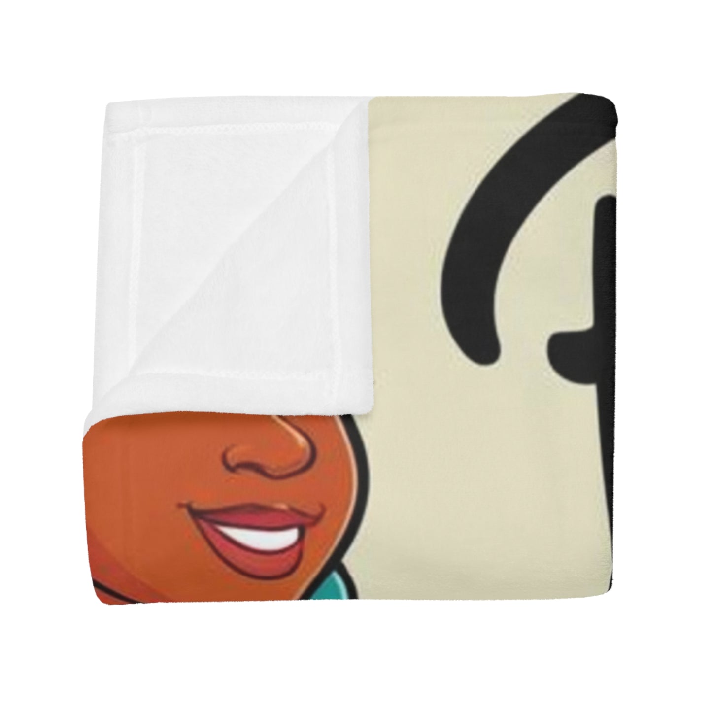 Prayer Warrior Plush Fleece Blanket