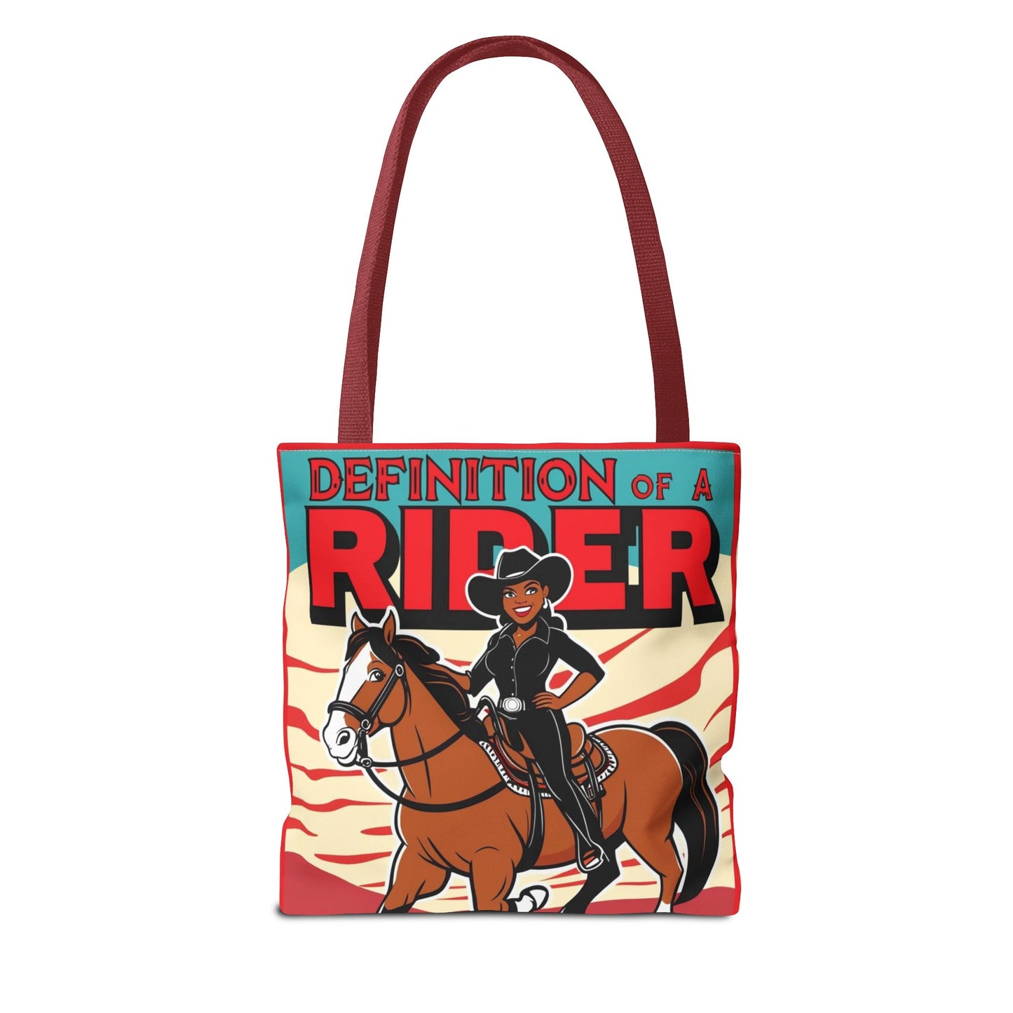 Definition of a Rider Tote Bag