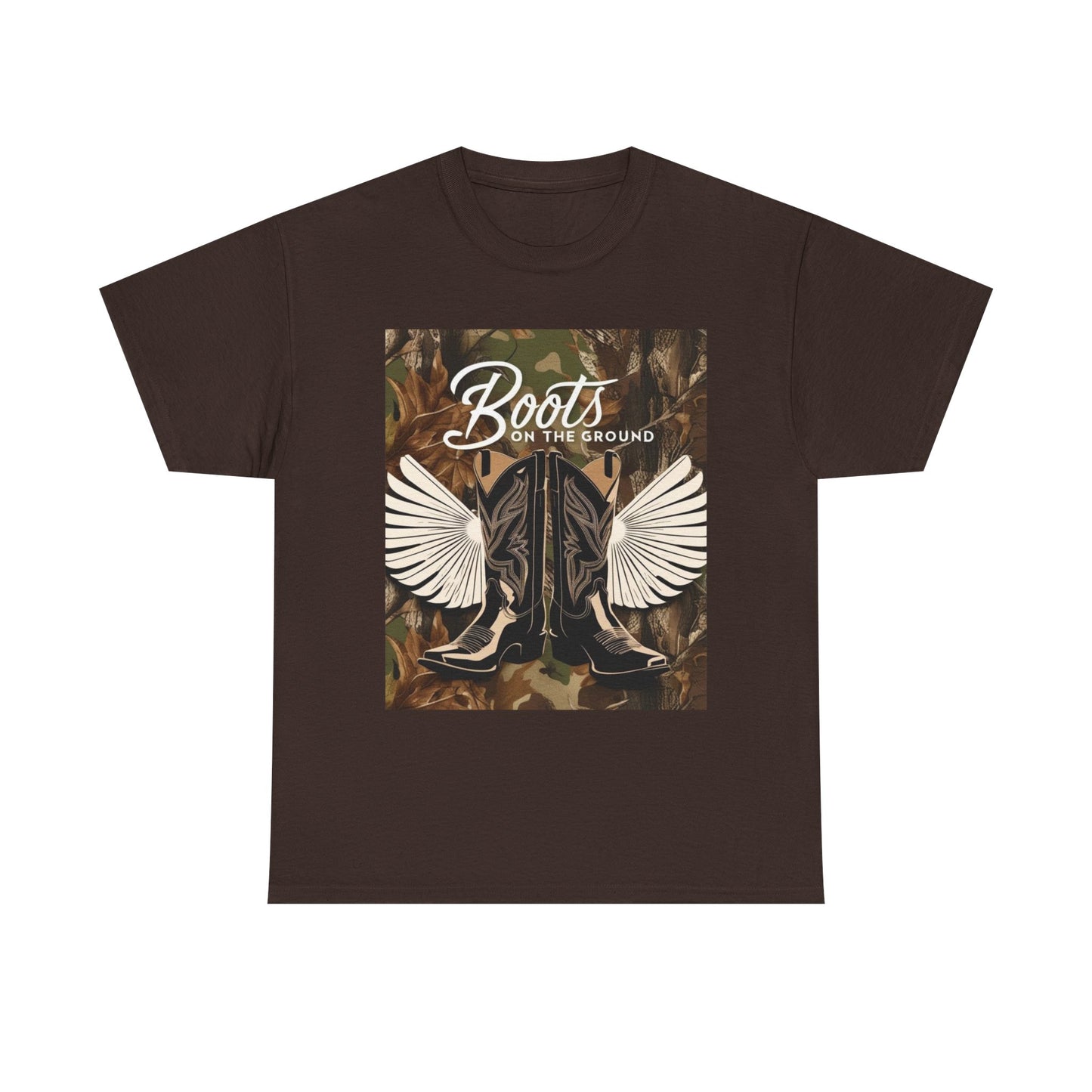 Boots On The Ground Unisex Cotton Tee 2-More Colors