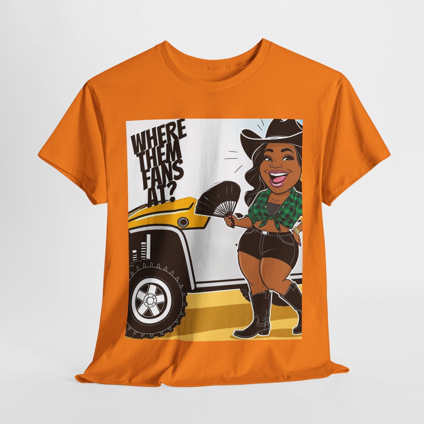 Where Them Fans At? UnisexCotton Tee