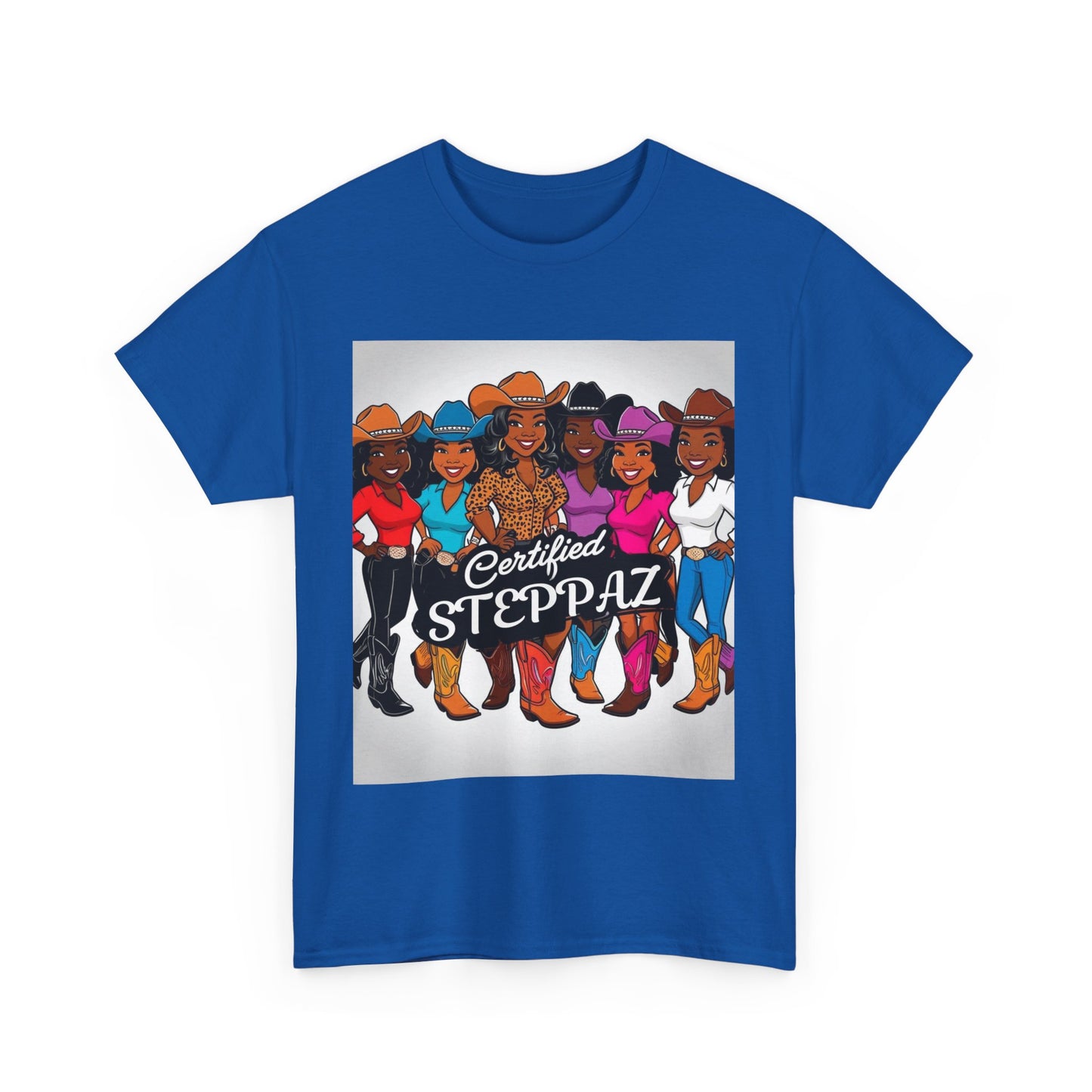 Certified Steppaz Unisex Cotton Tee 2-More Colors