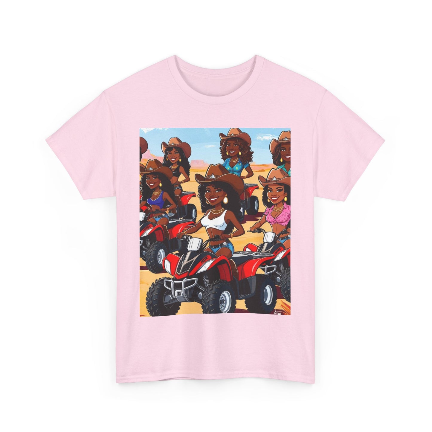 Adventurous Squad Biking Unisex Cotton Tee