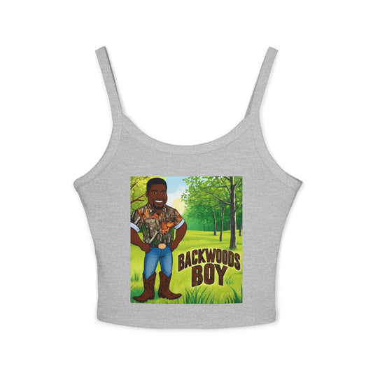 Backwoods Boy Spaghetti Strap Tank Top