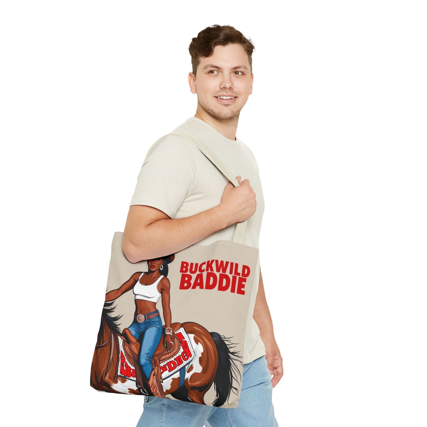 Buckwild Baddie Tote Bag