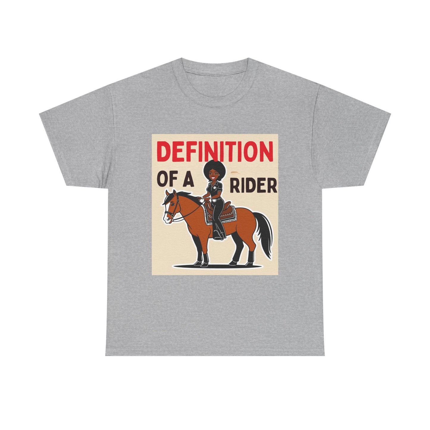Definition of a Rider Unisex  Cotton Tee