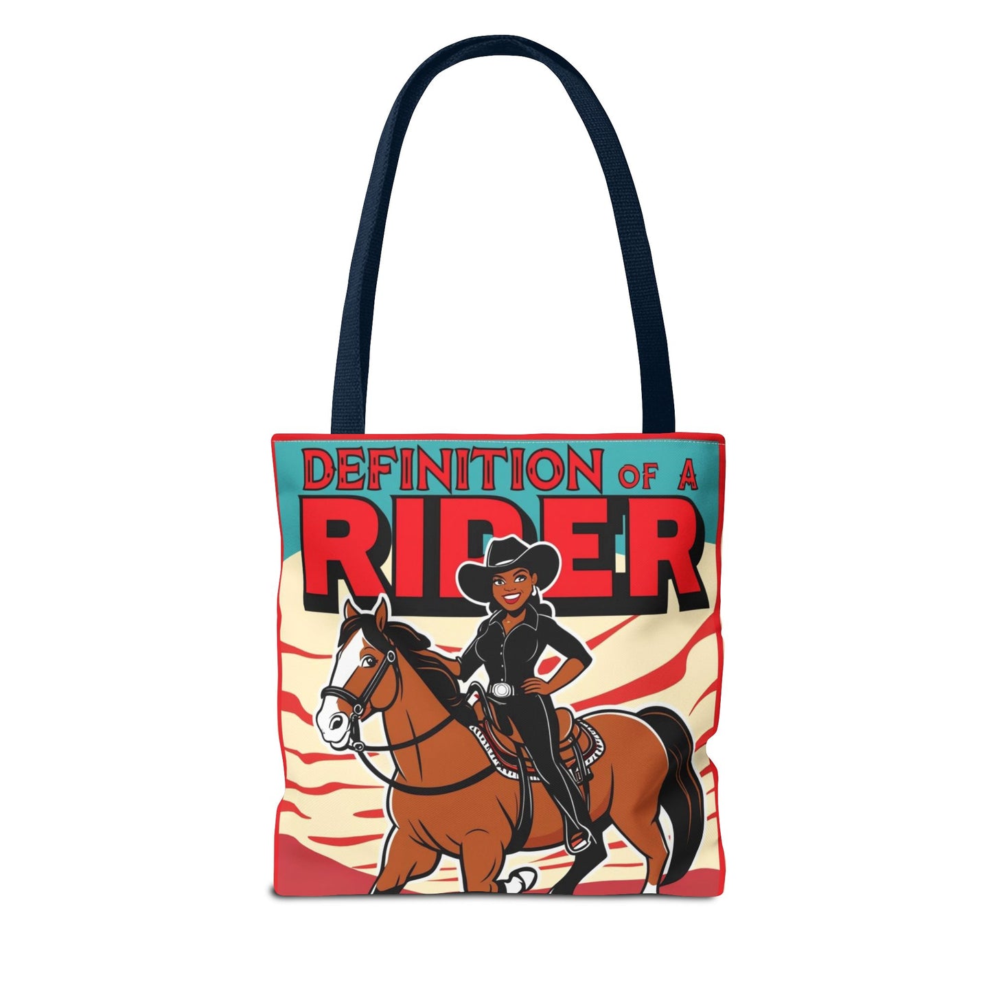 Definition of a Rider Tote Bag