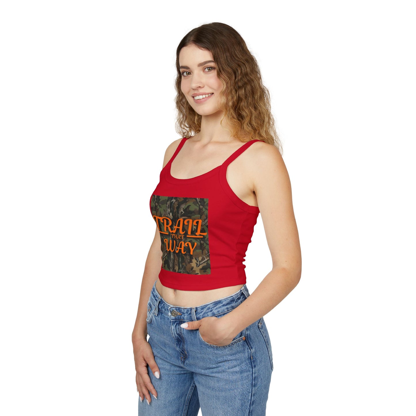 Trail That Way Women's Spaghetti Strap Tank Top