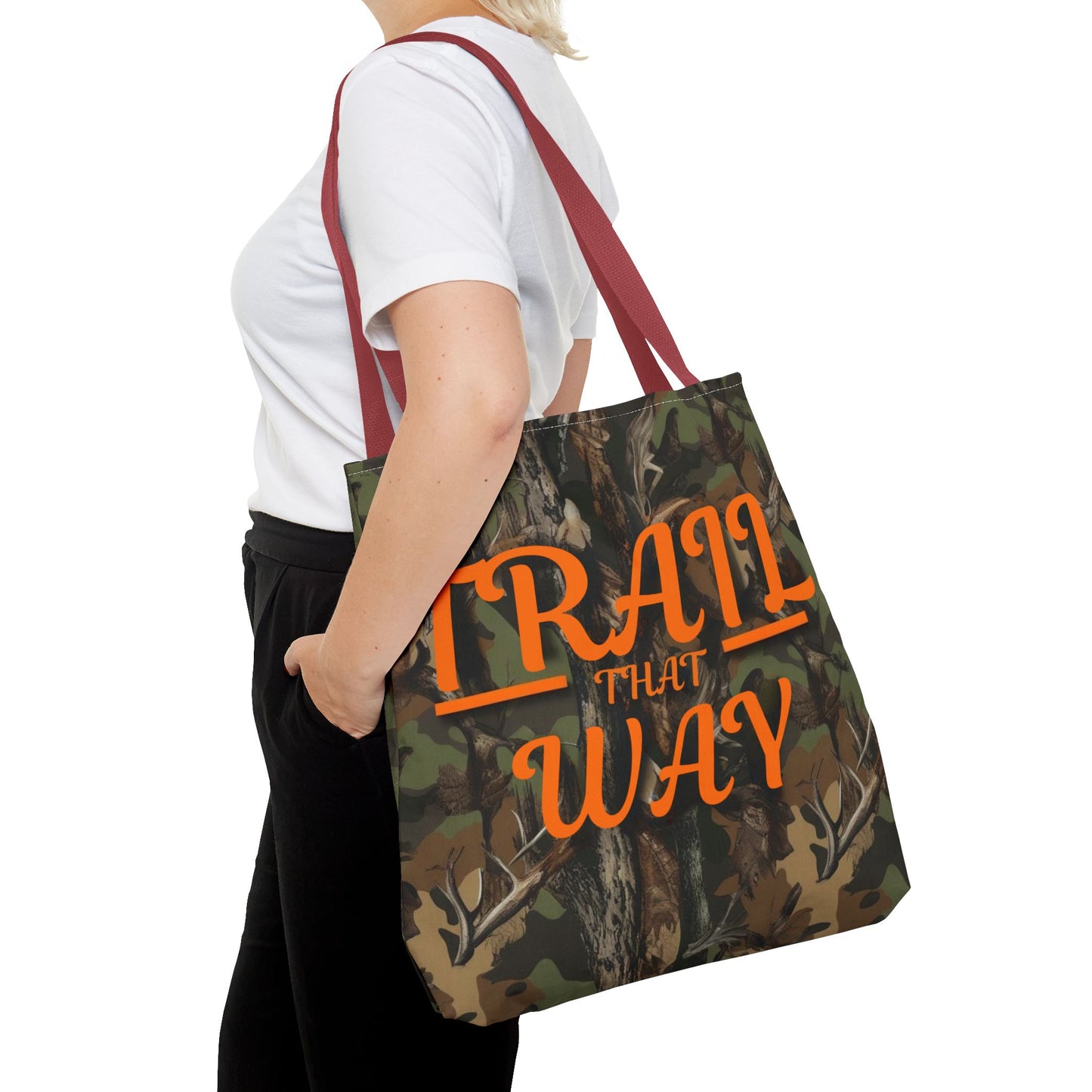 Trail That Way Tote Bag