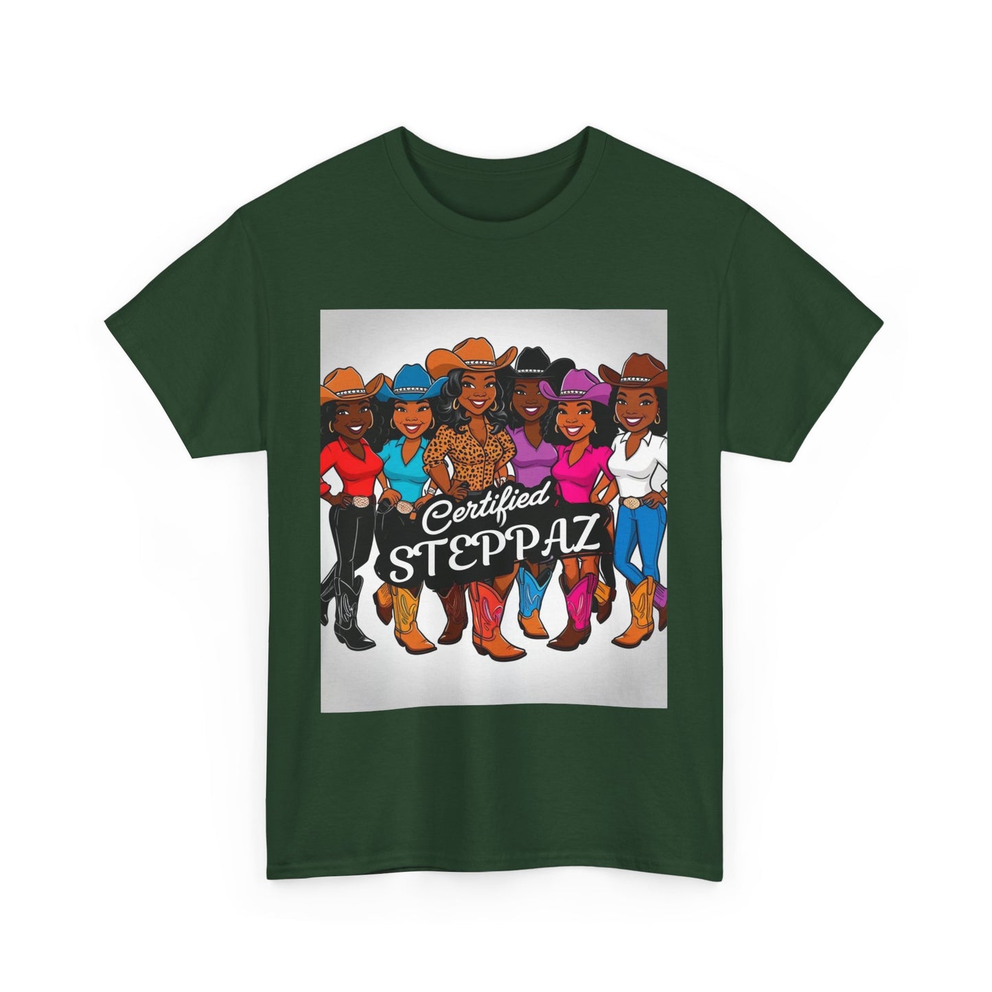 Certified Steppaz Unisex Cotton Tee 2-More Colors