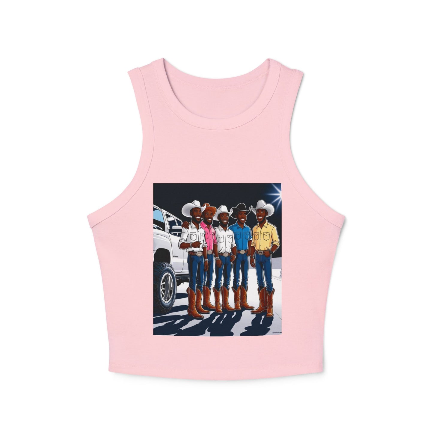 Hangin' Out Women's Micro Rib Racer Tank Top