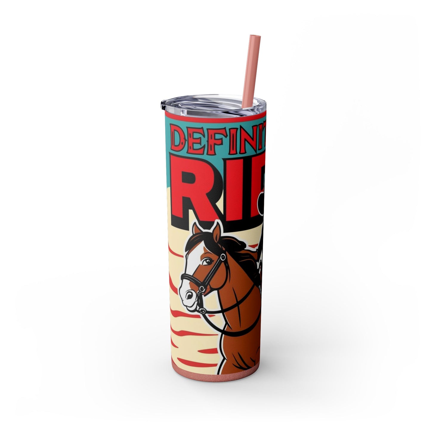 Definition of a Rider Skinny Tumbler with Straw - 20oz