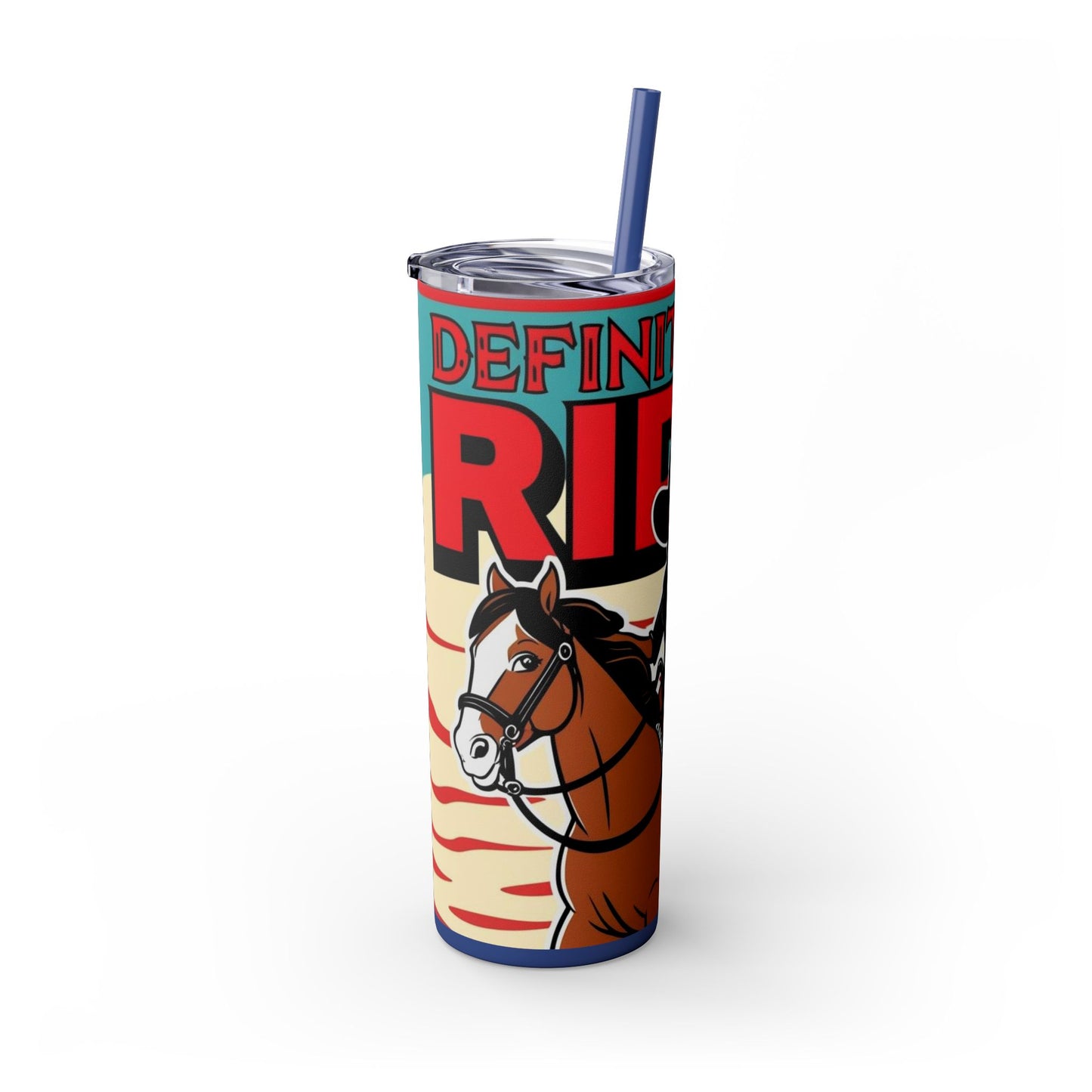 Definition of a Rider Skinny Tumbler with Straw - 20oz