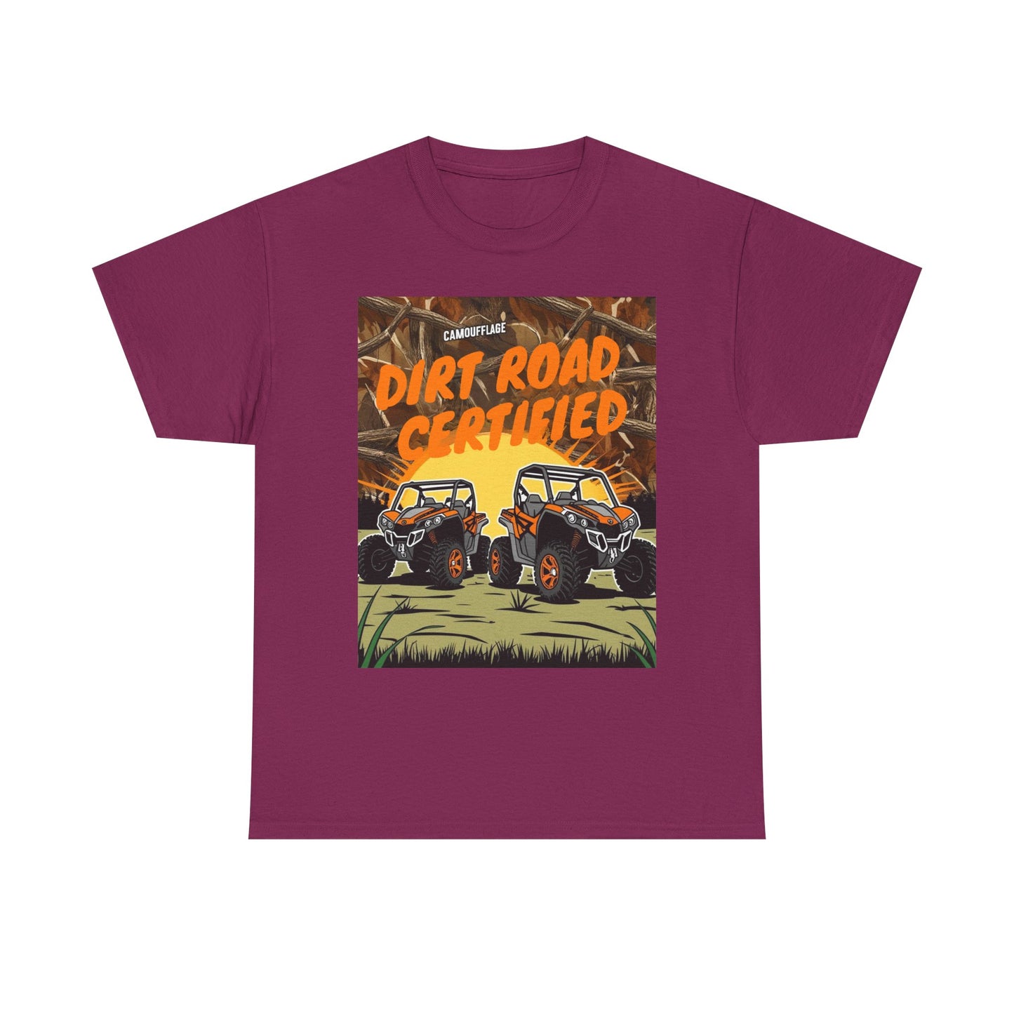 Dirt Road Certified-More Colors Unisex Cotton Tee