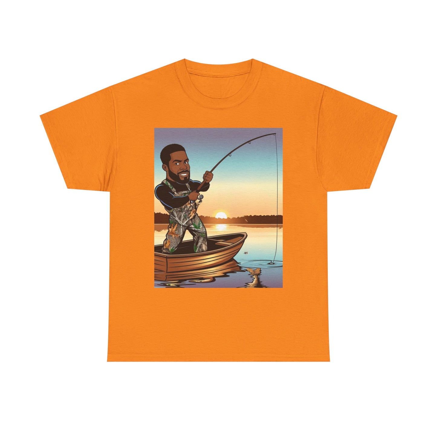 Handsome Fisherman Unisex  Cotton Tee