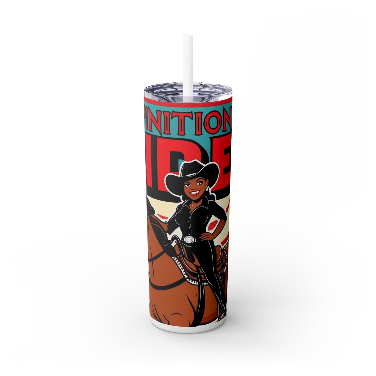 Definition of a Rider Skinny Tumbler with Straw - 20oz