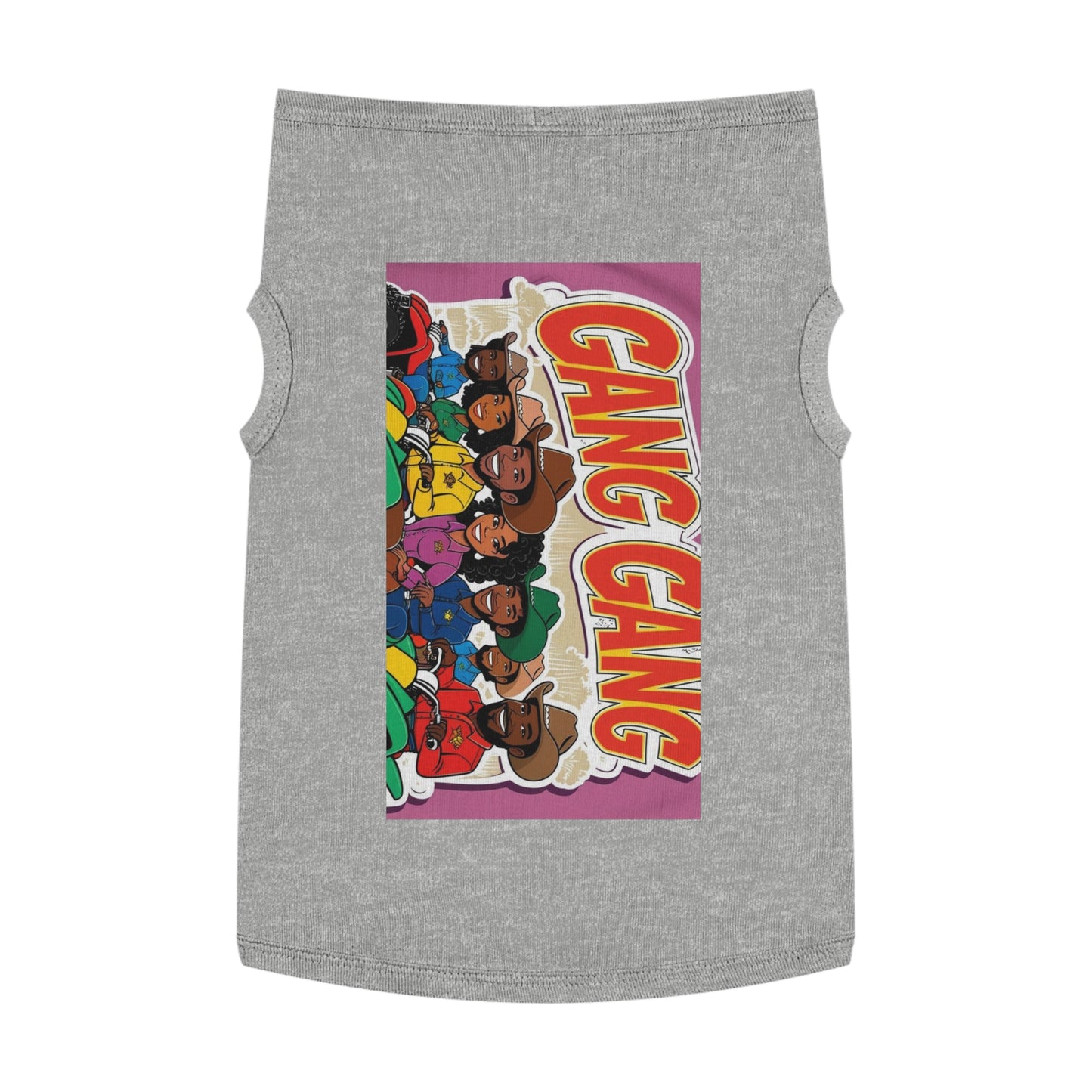 Group ATV Cartoon Pet Tank Top