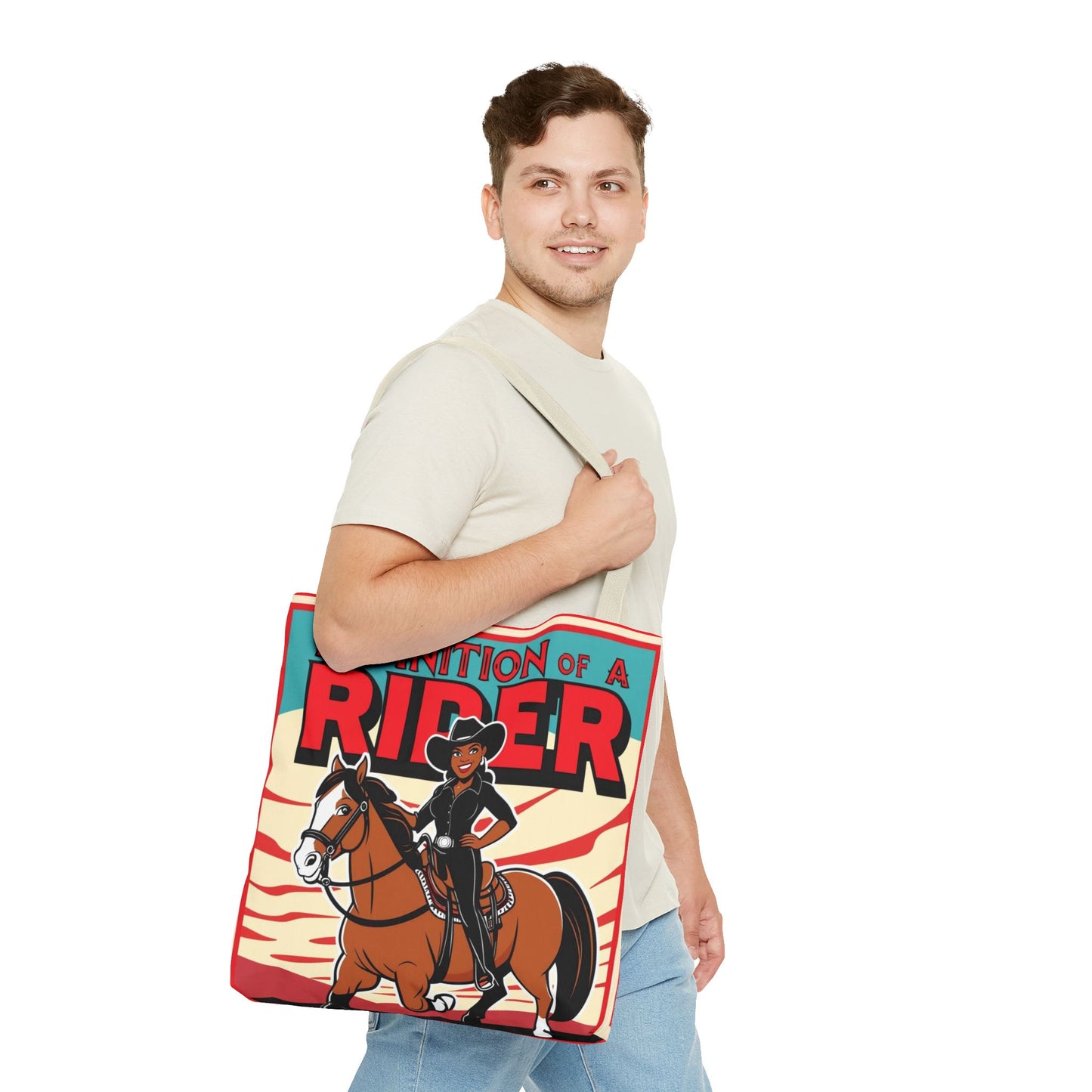 Definition of a Rider Tote Bag