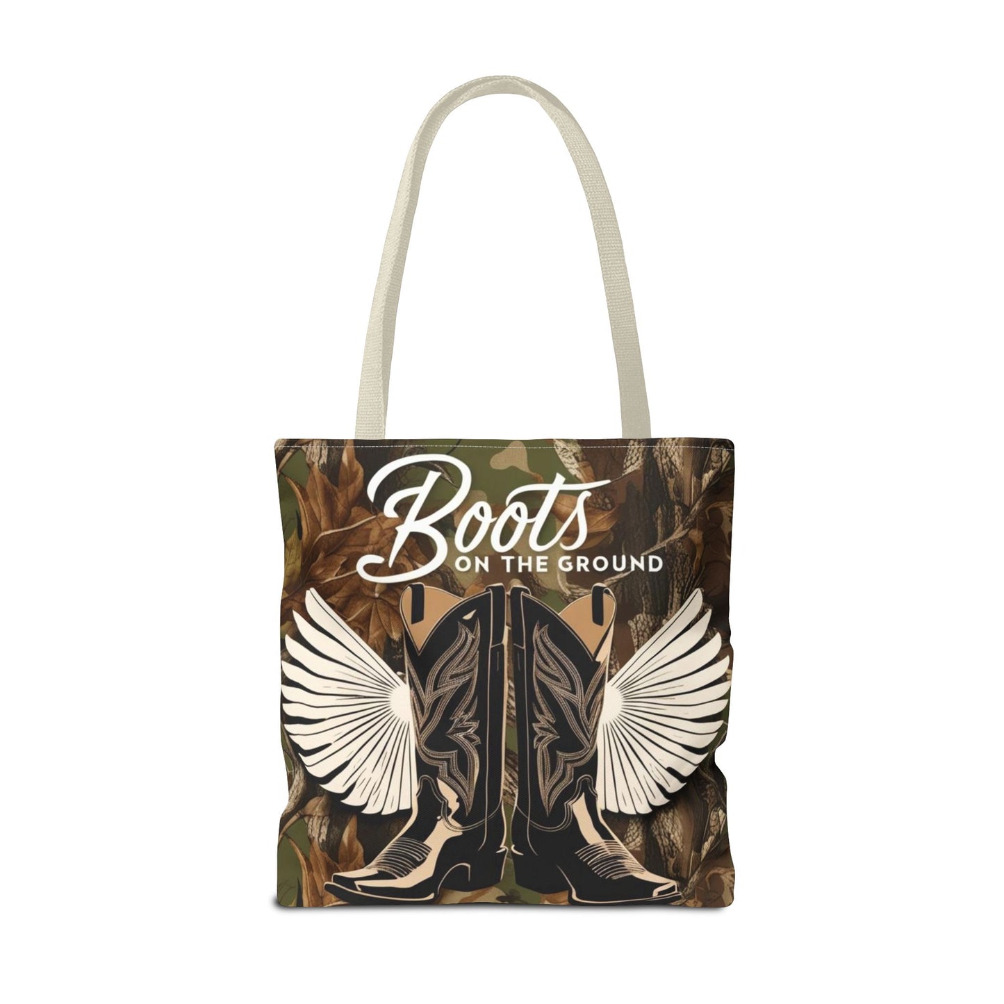 Boots On The Ground Tote Bag