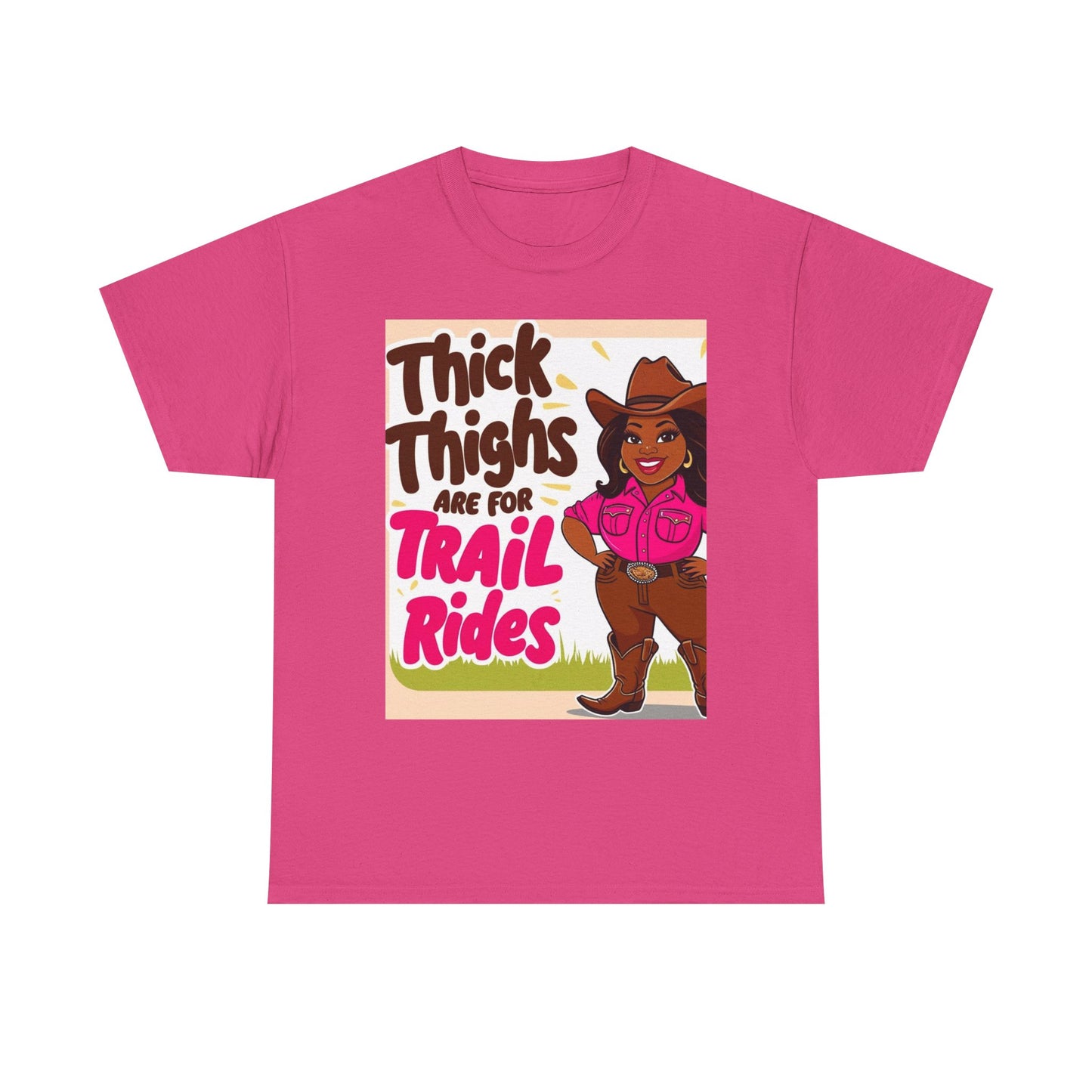 Bright Thick Thighs Unisex Cotton Tee