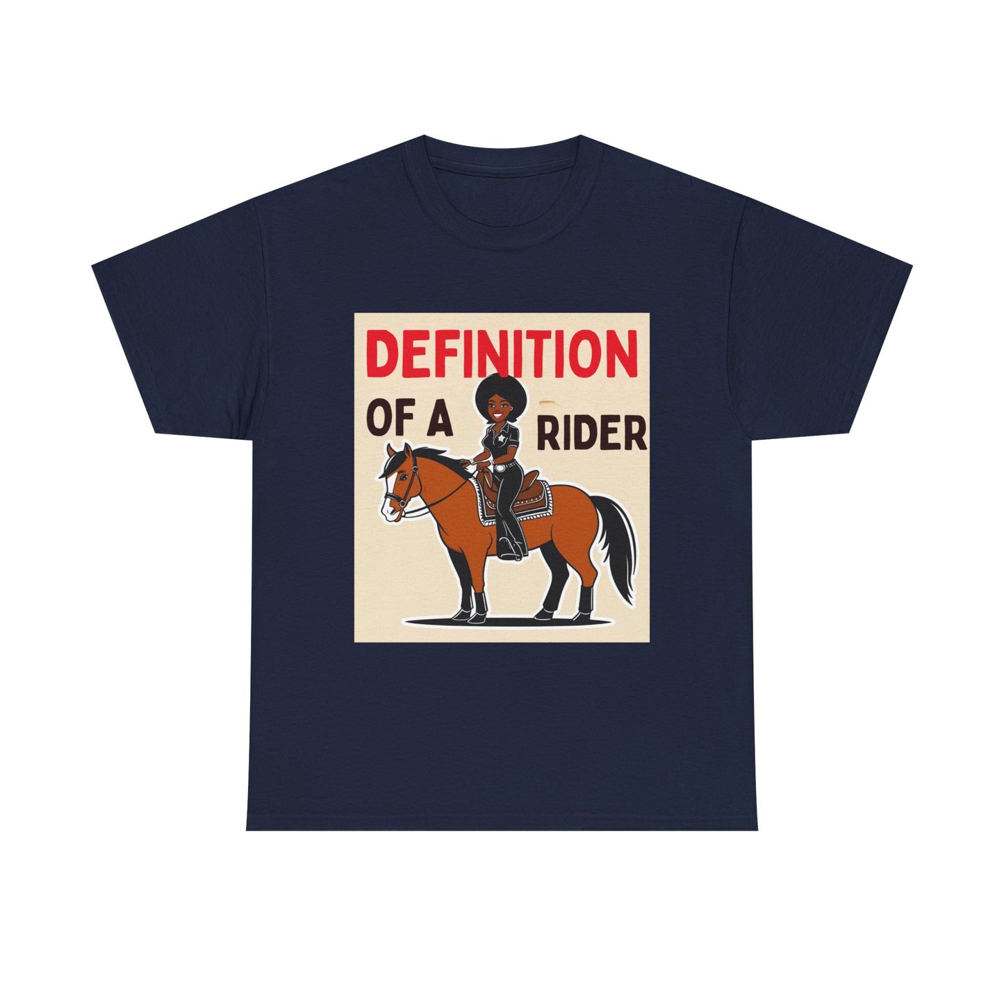 Definition of a Rider Unisex  Cotton Tee