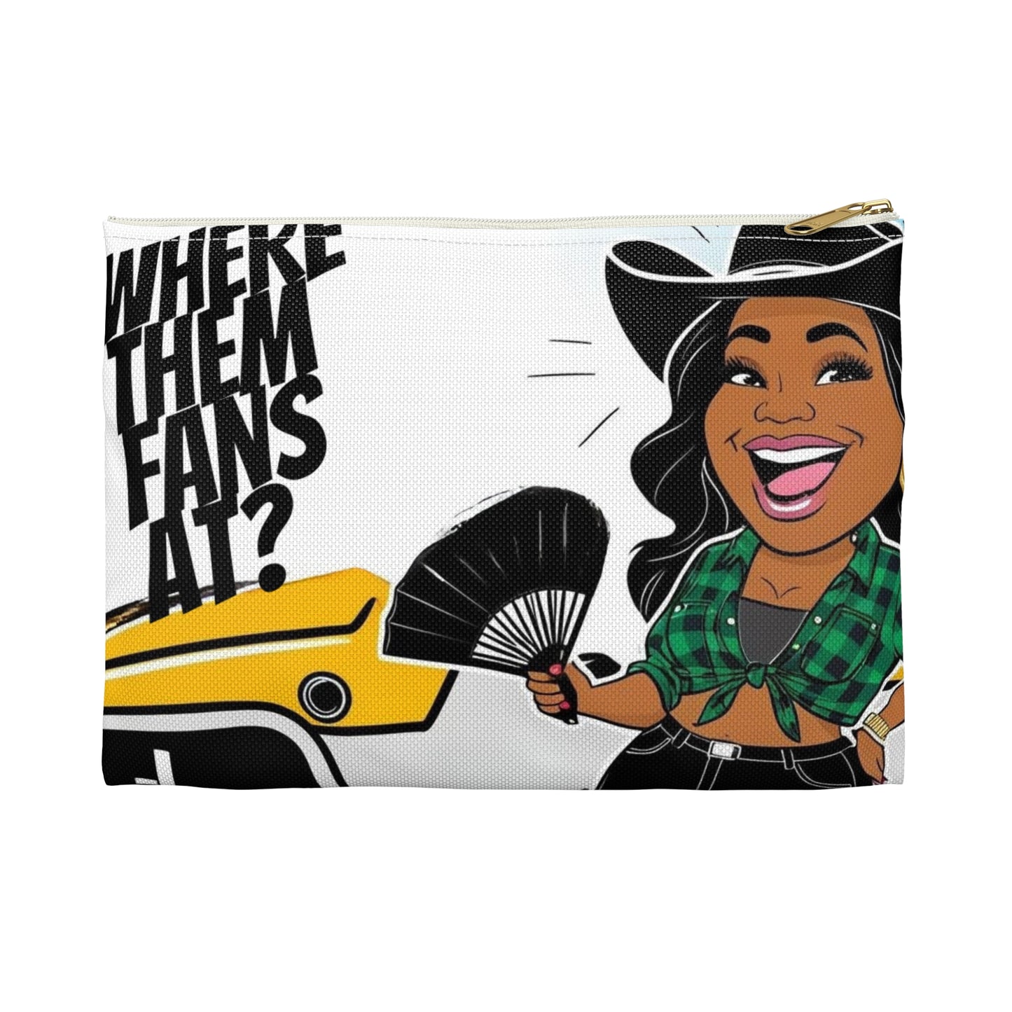Where Them Fans At? Accessory Pouch