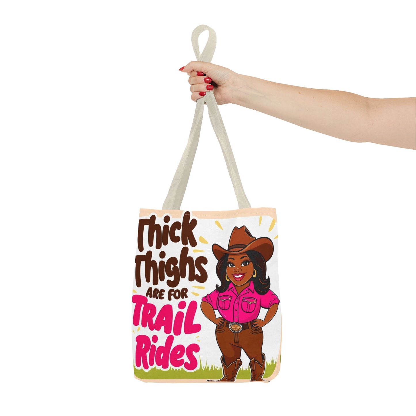Bright Thick Thighs Tote Bag
