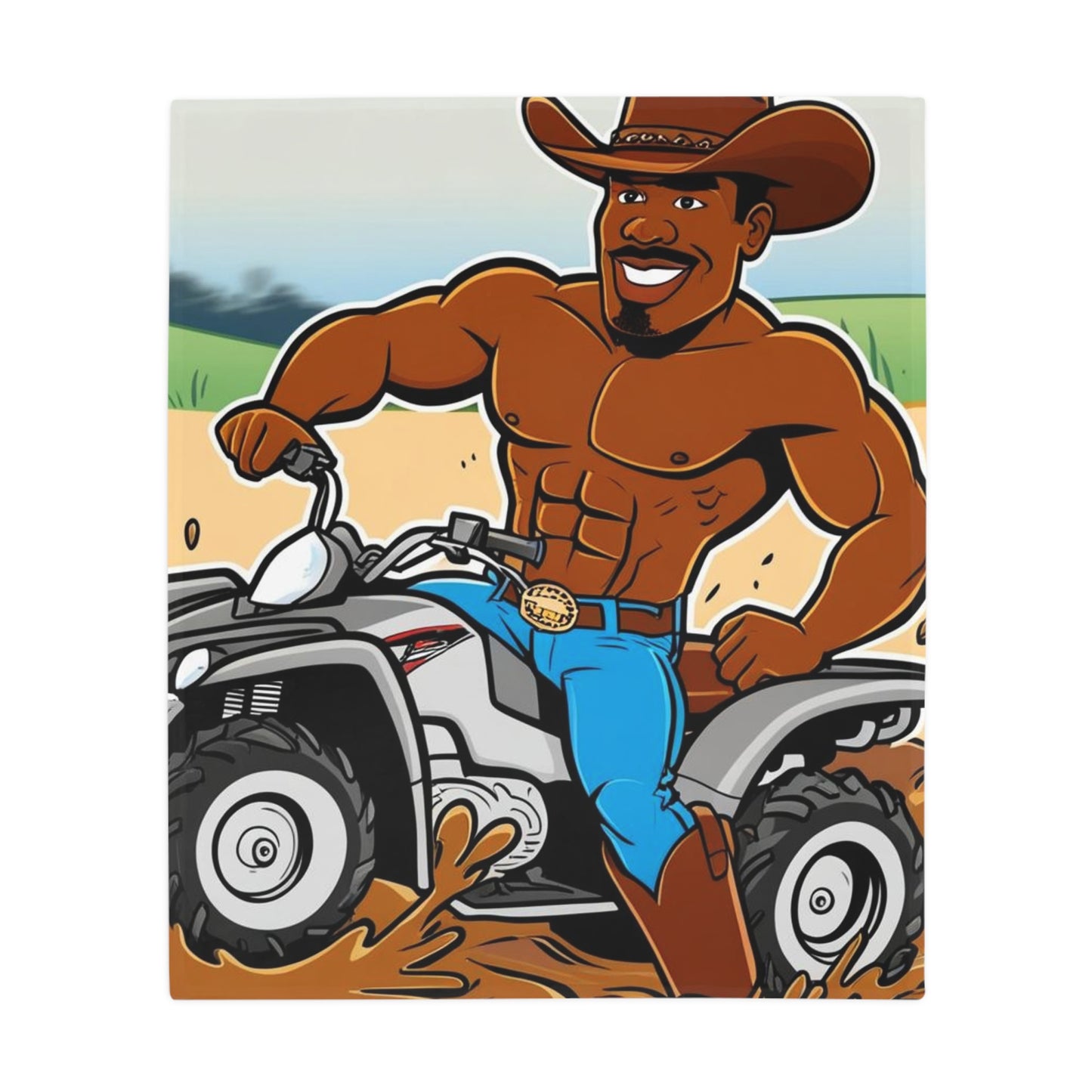 Big Boy Plush Fleece Blanket