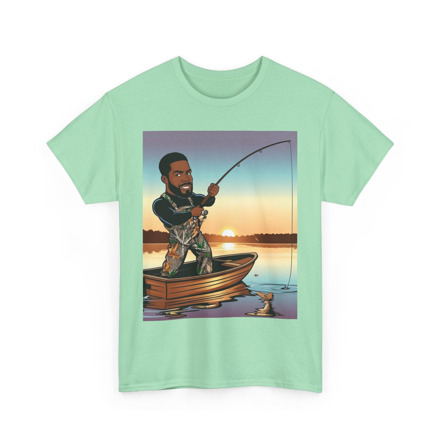 Handsome Fisherman Unisex Cotton Tee
