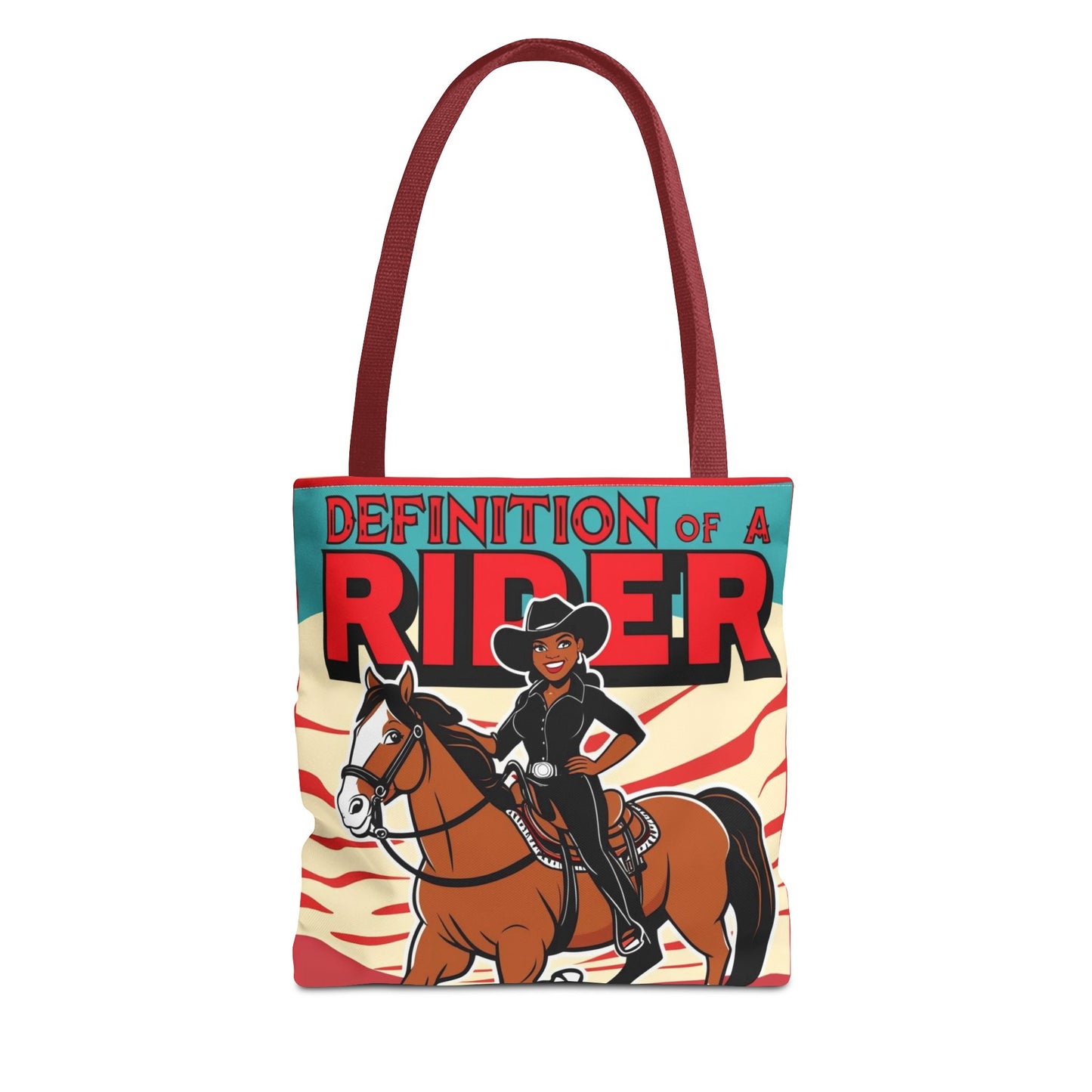 Definition of a Rider Tote Bag