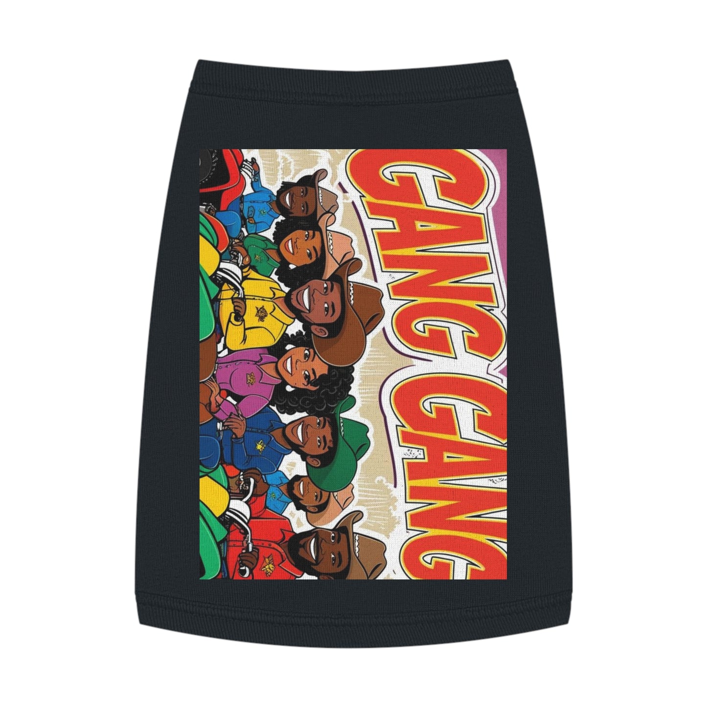 Group ATV Cartoon Pet Tank Top