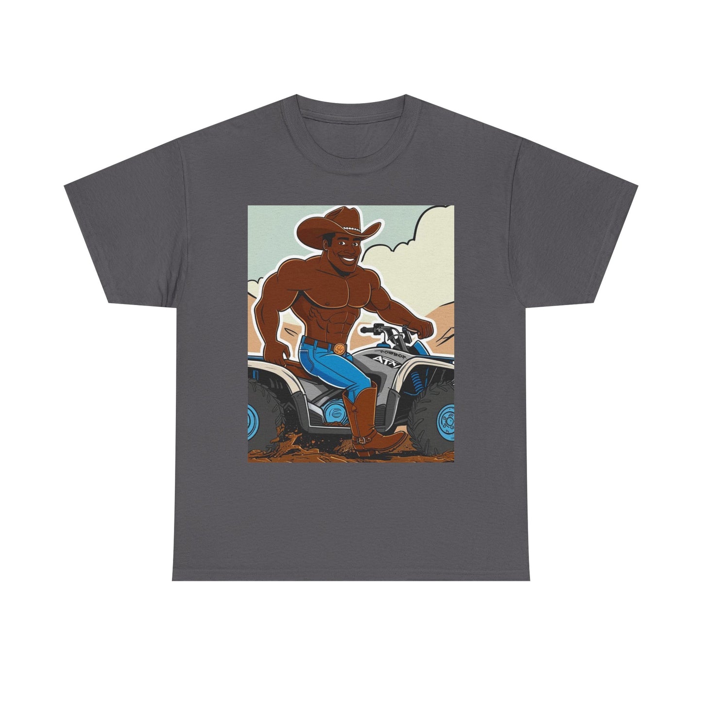 Big Cowboy Adventure Unisex Cotton Tee