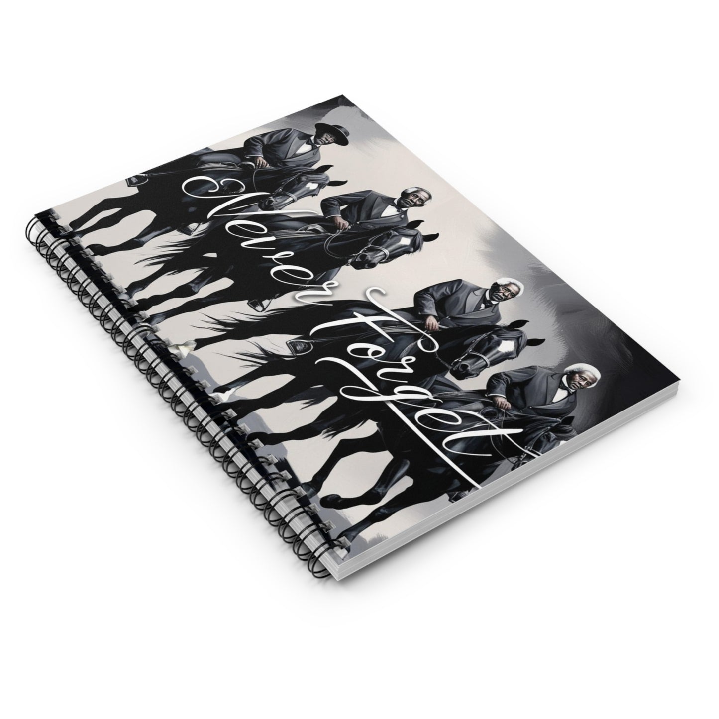 Pay Homage Spiral Notebook - Ruled Line