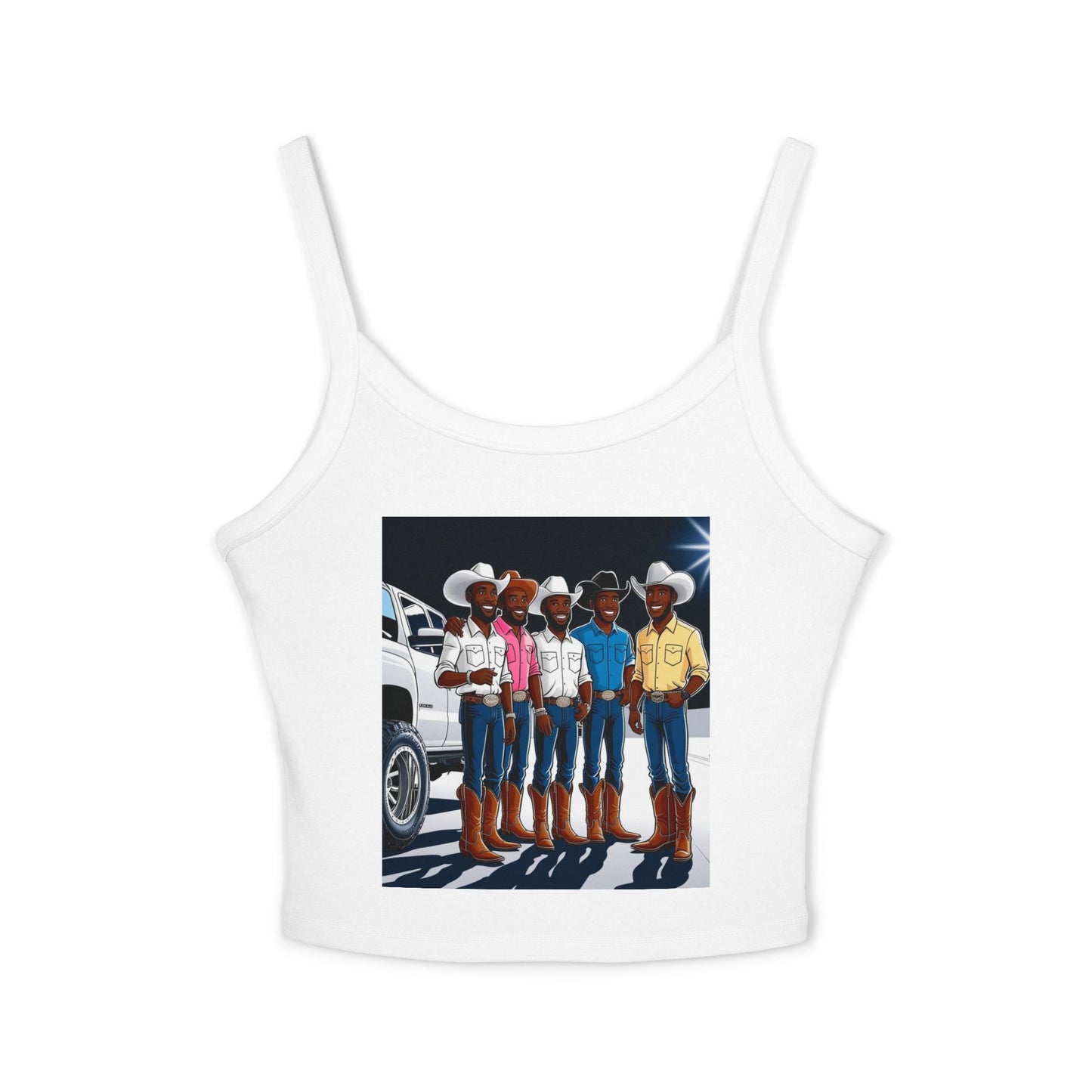 Hangin' Out Women's Spaghetti Strap Tank Top