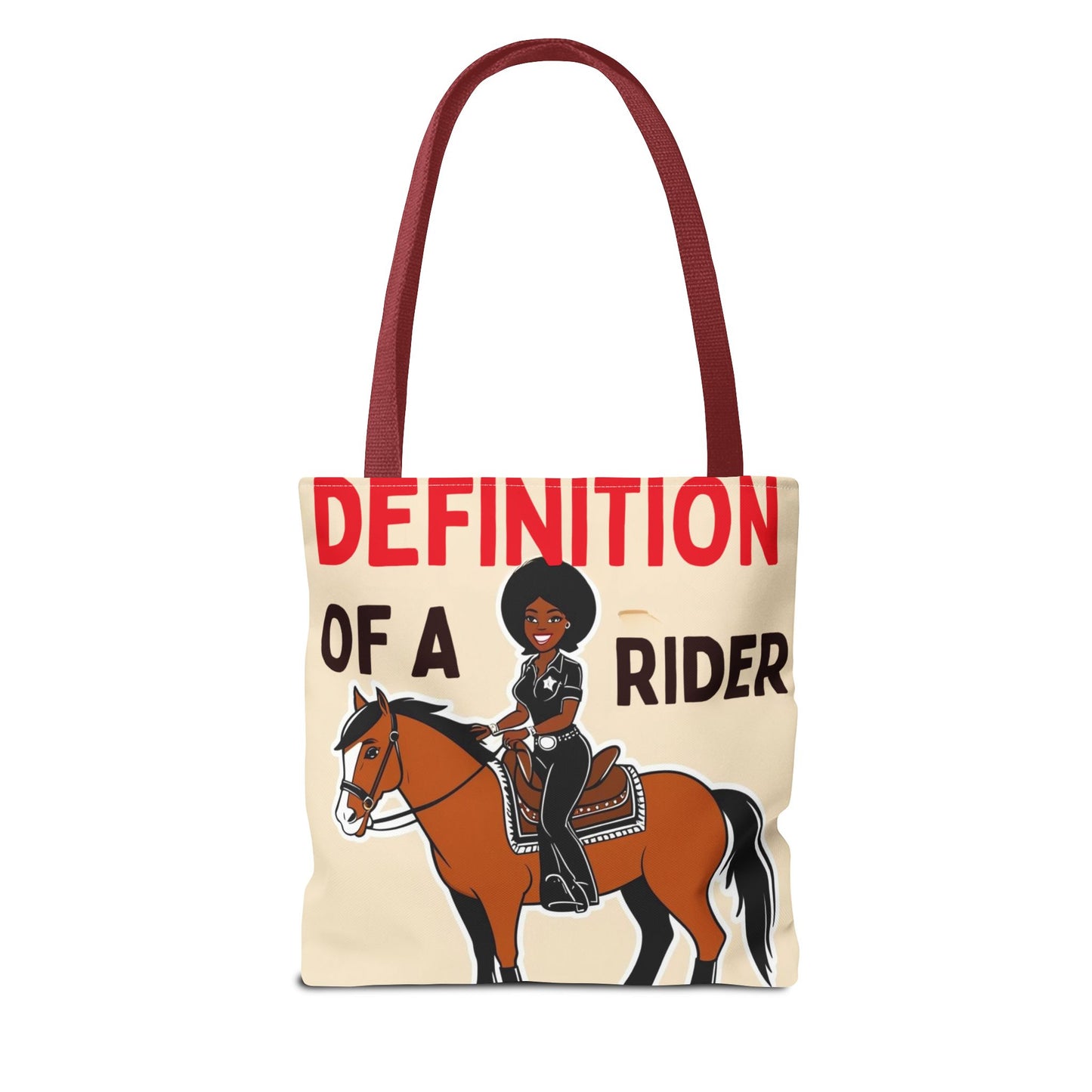 Definition of a Rider Tote Bag